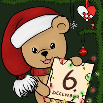 6. december - Enhjørningen viser vejen artwork