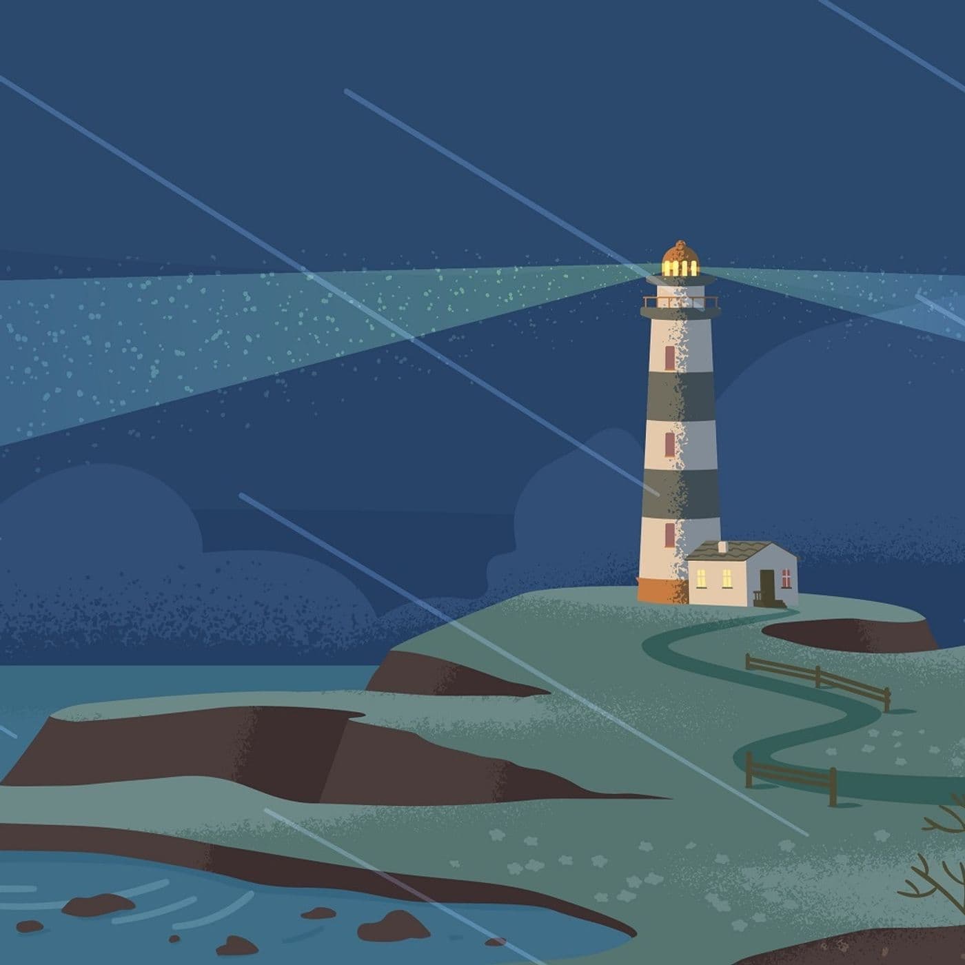 Geo i regnvejret artwork