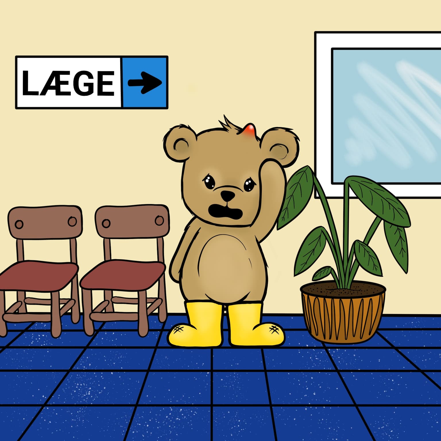 Geo får en bule artwork