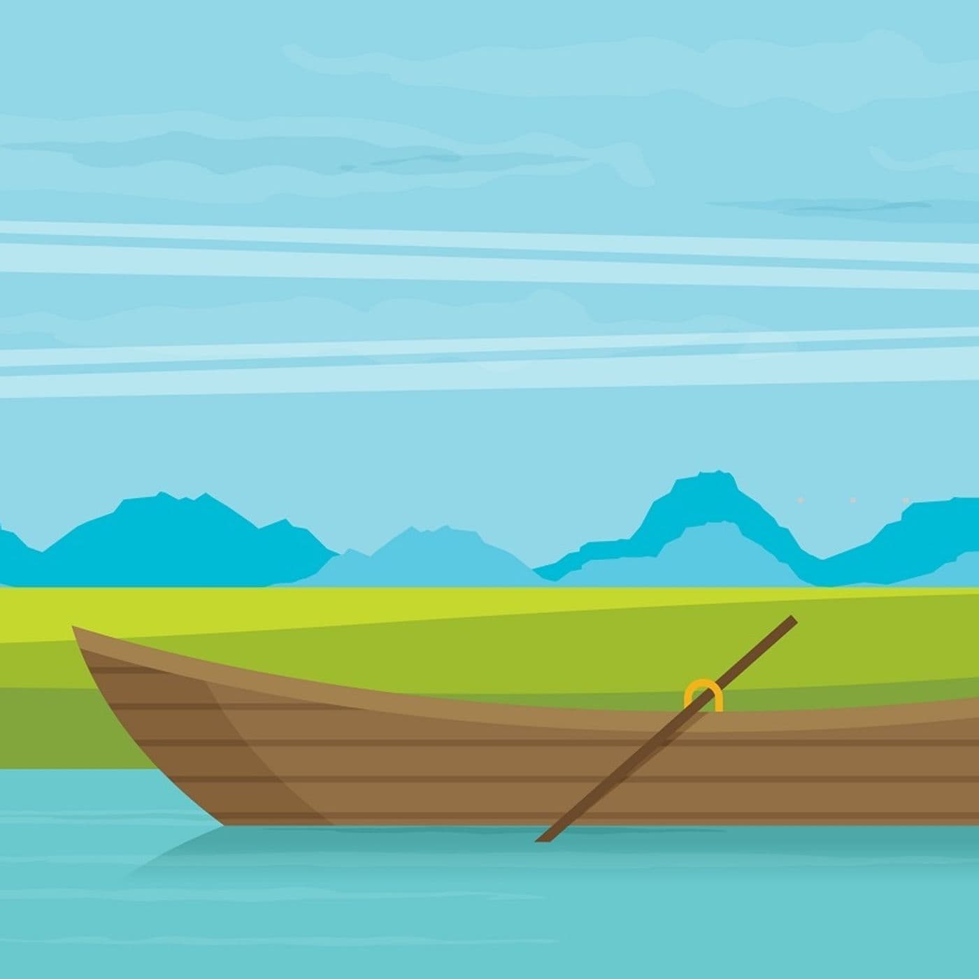 Geo på fisketur artwork