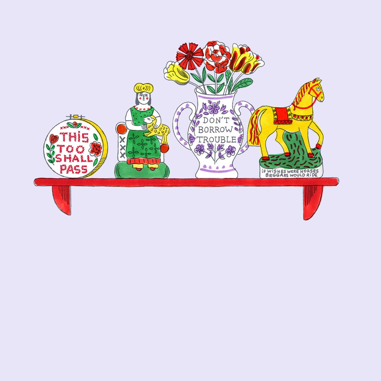 For Mother’s Day, Classic Mom-isms artwork