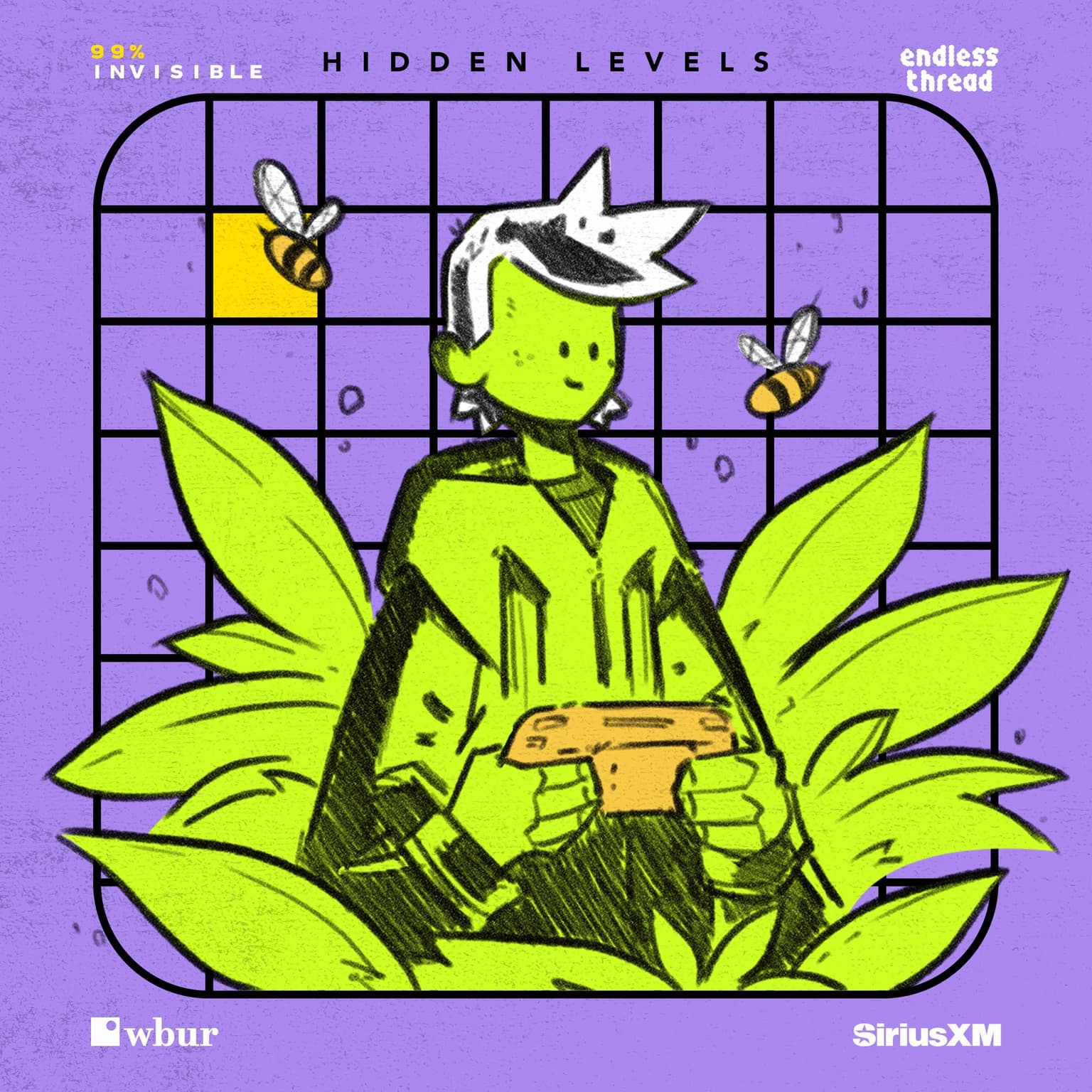 Hidden Levels #5: Press B to Touch Grass artwork