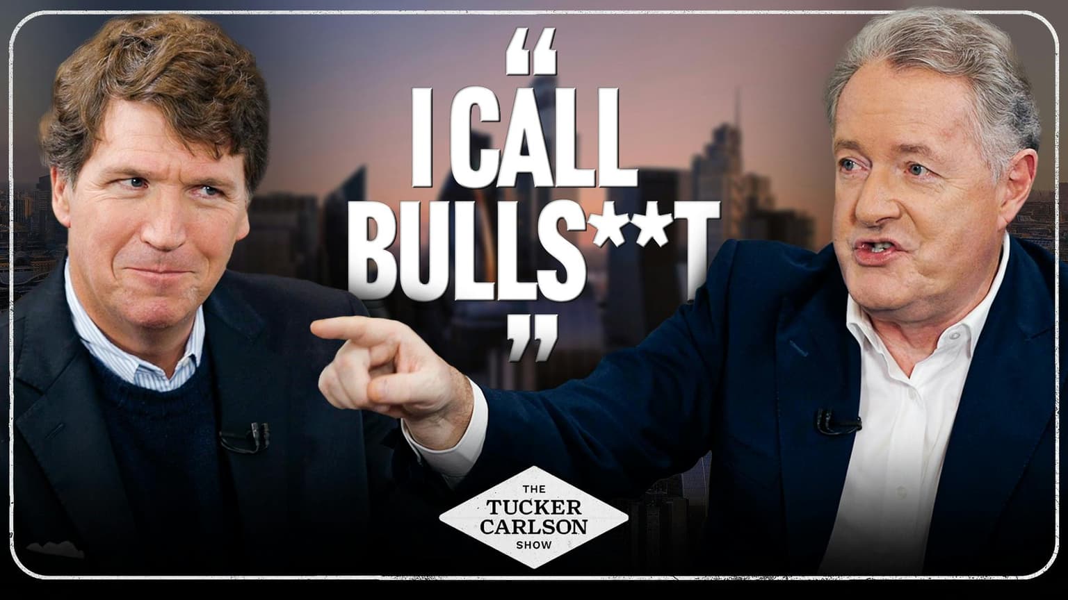 Tucker Puts Piers Morgan’s Views on Free Speech to the Ultimate Test artwork