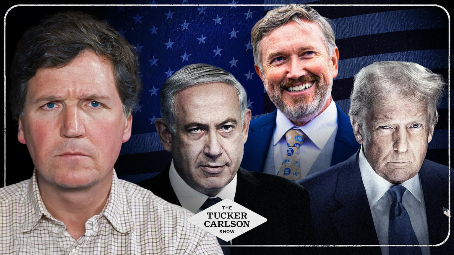 Tucker Responds to the Israel Lobby Defeating Thomas Massie and Killing MAGA artwork