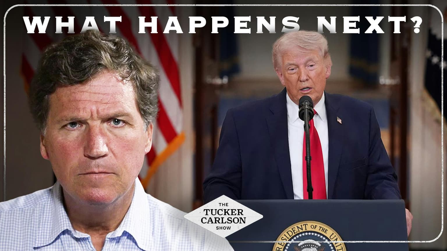 America’s Place in the World Is About to Change in a Big Way. Tucker Responds. artwork