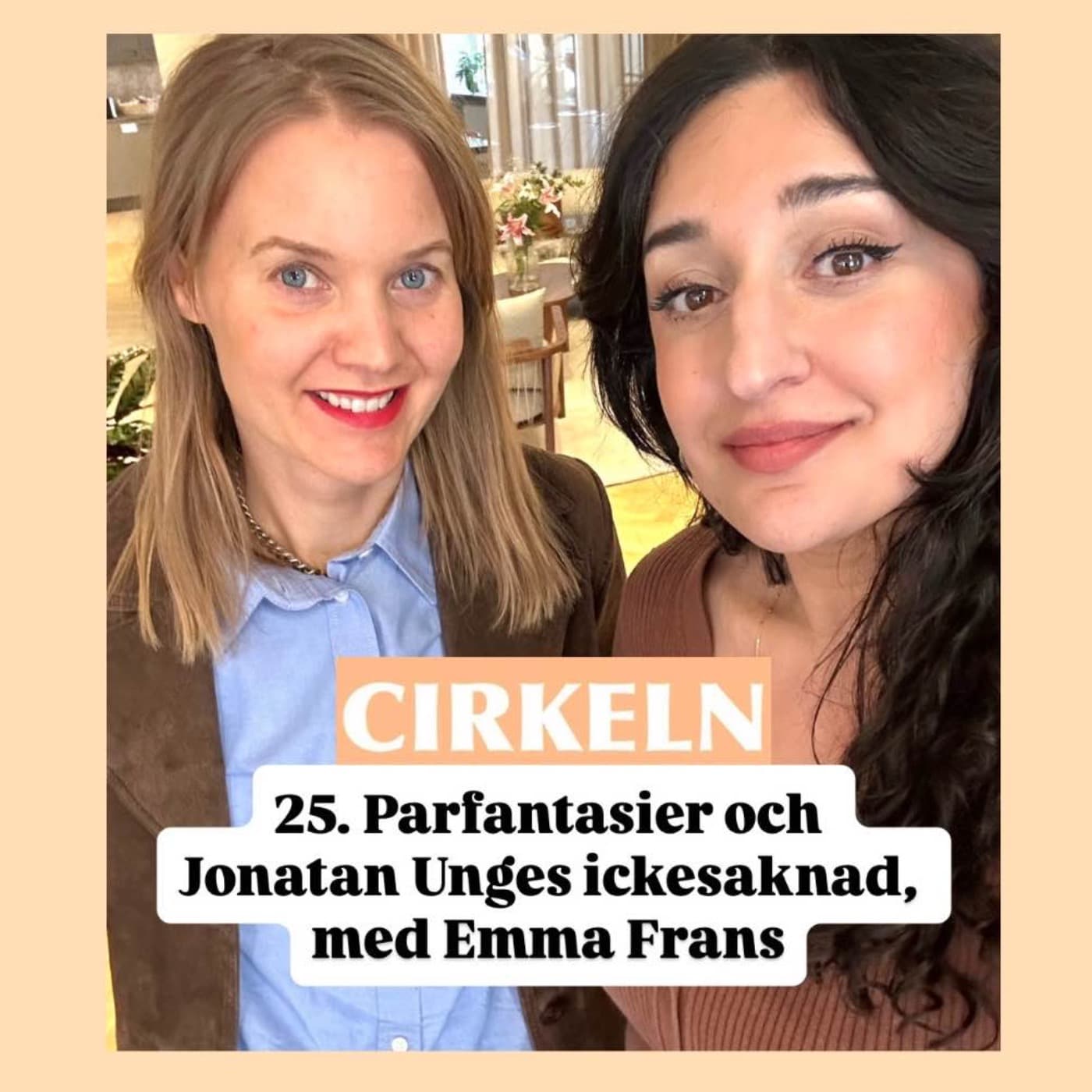 25. Parfantasier och Jonatan Unges ickesaknad, med Emma Frans artwork