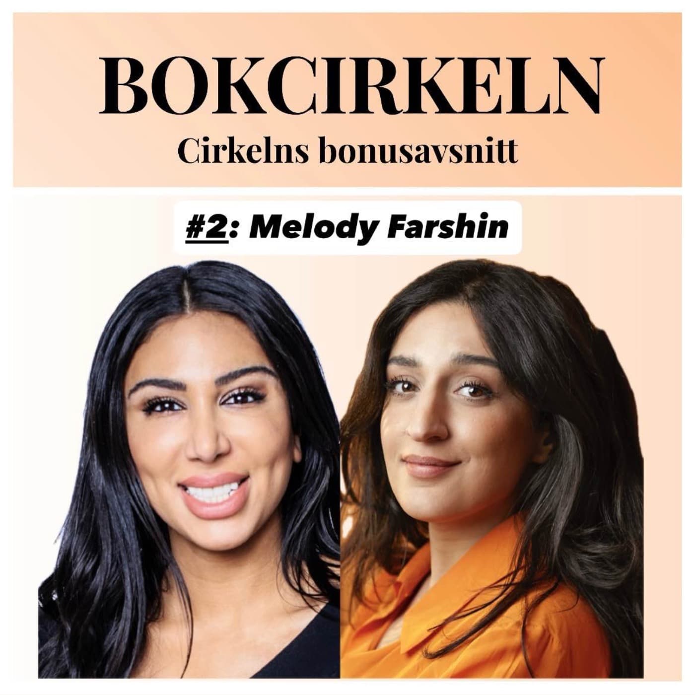 Bokcirkeln #2: Melody Farshin - platta skurkporträtt, hedra mamman och fängelsebrev artwork