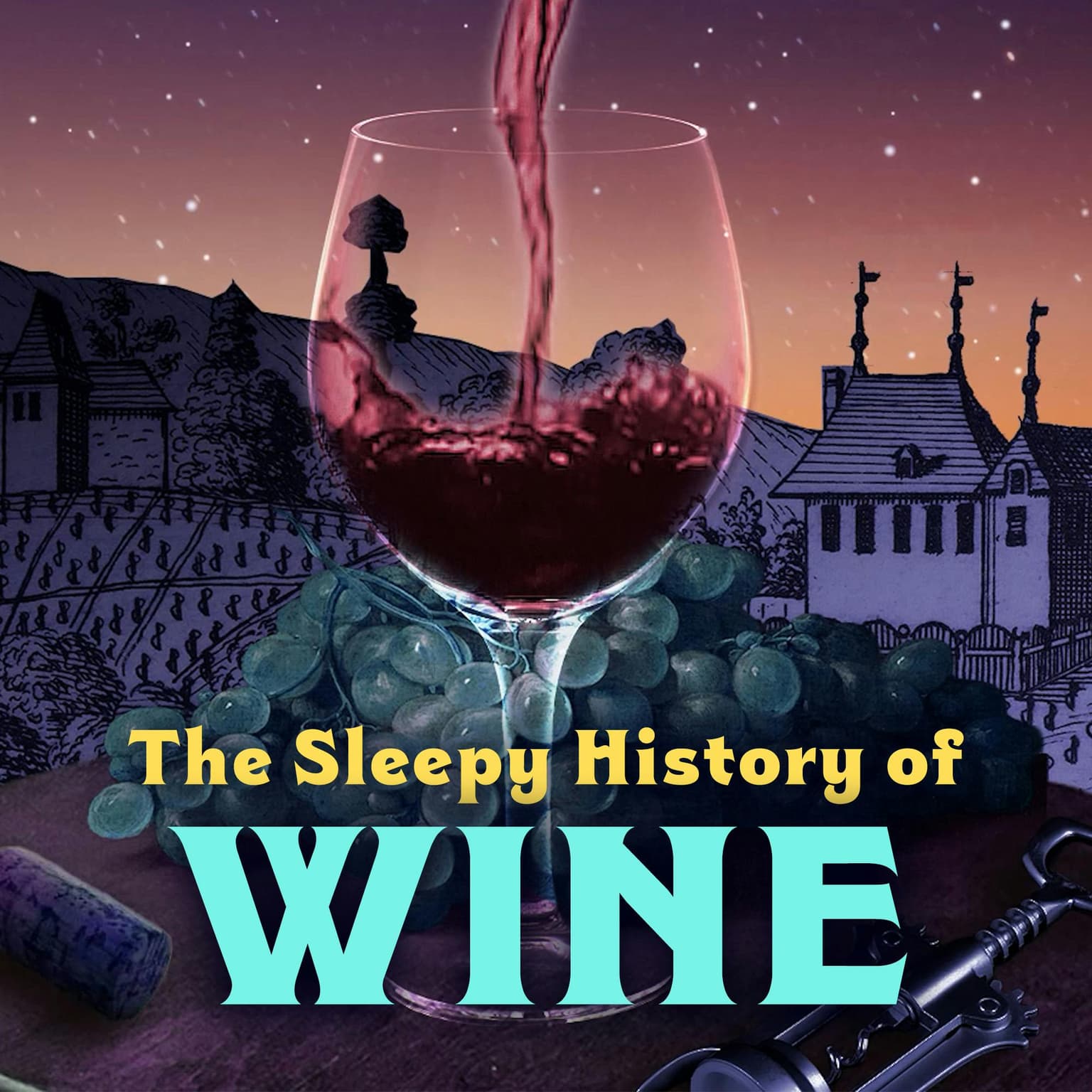 Wine artwork