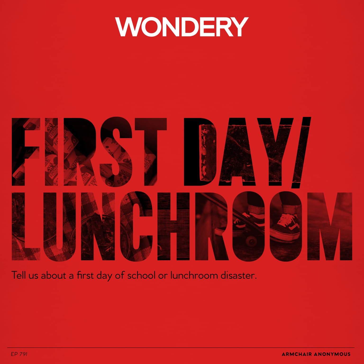 Armchair Anonymous: First Day/Lunchroom artwork