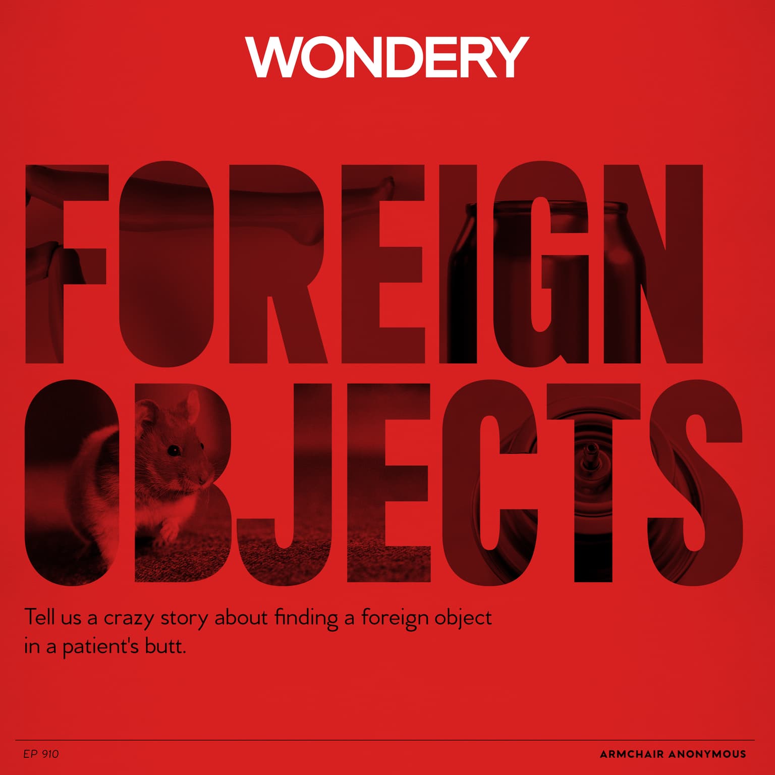 Armchair Anonymous: Foreign Object in Butt artwork