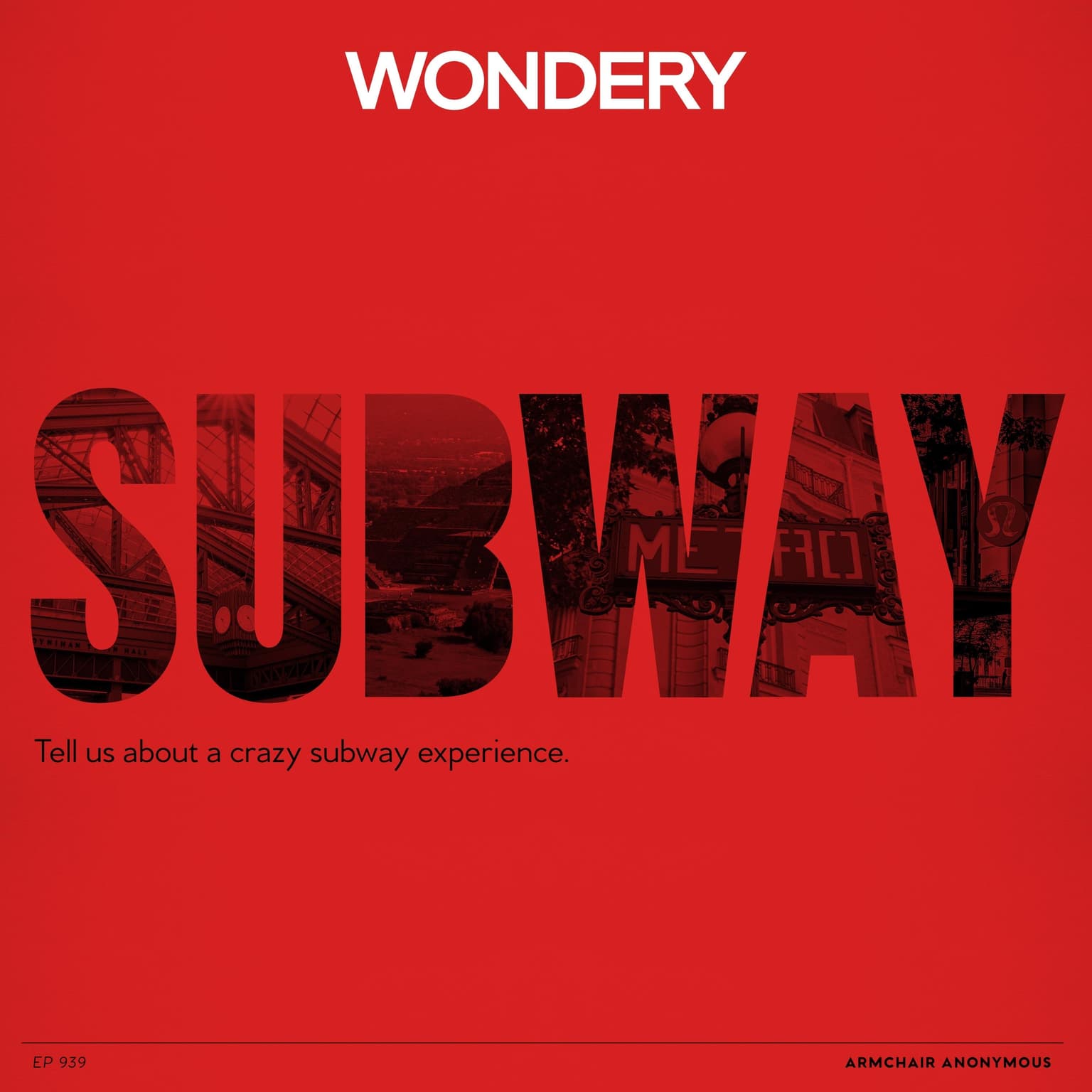 Armchair Anonymous: Subway artwork