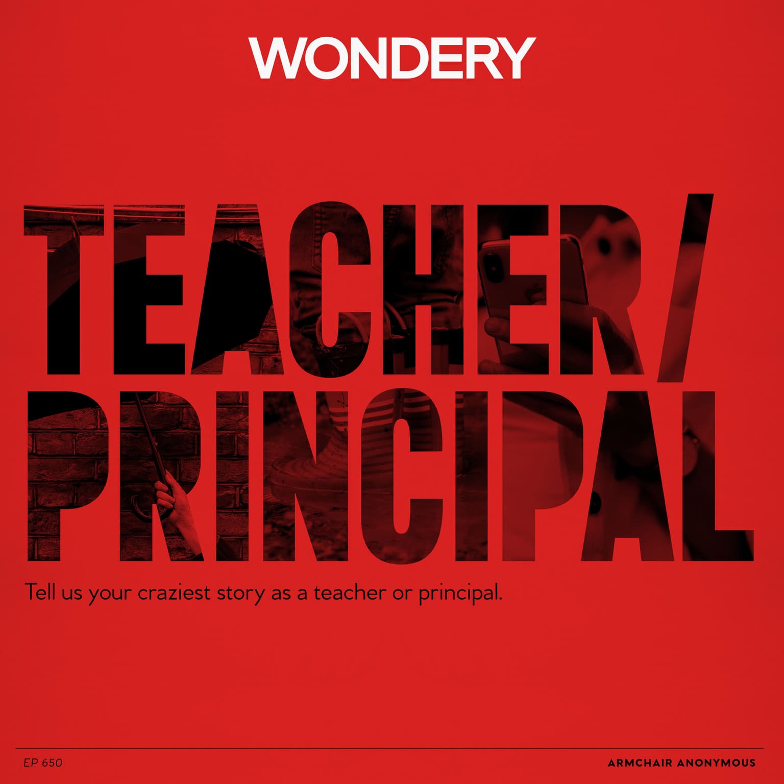 Armchair Anonymous: Teacher/Principal artwork