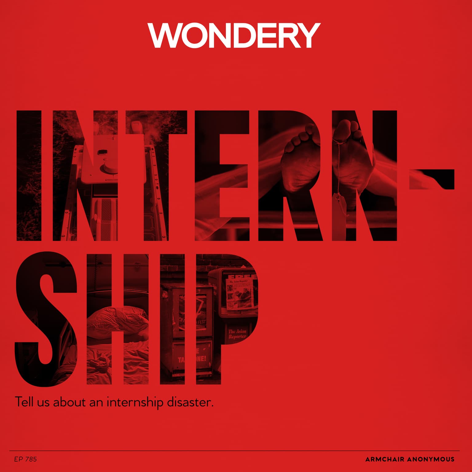 Armchair Anonymous: Internship artwork