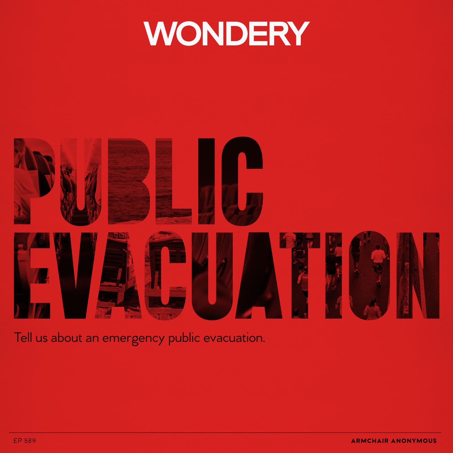 Armchair Anonymous: Public Evacuation artwork