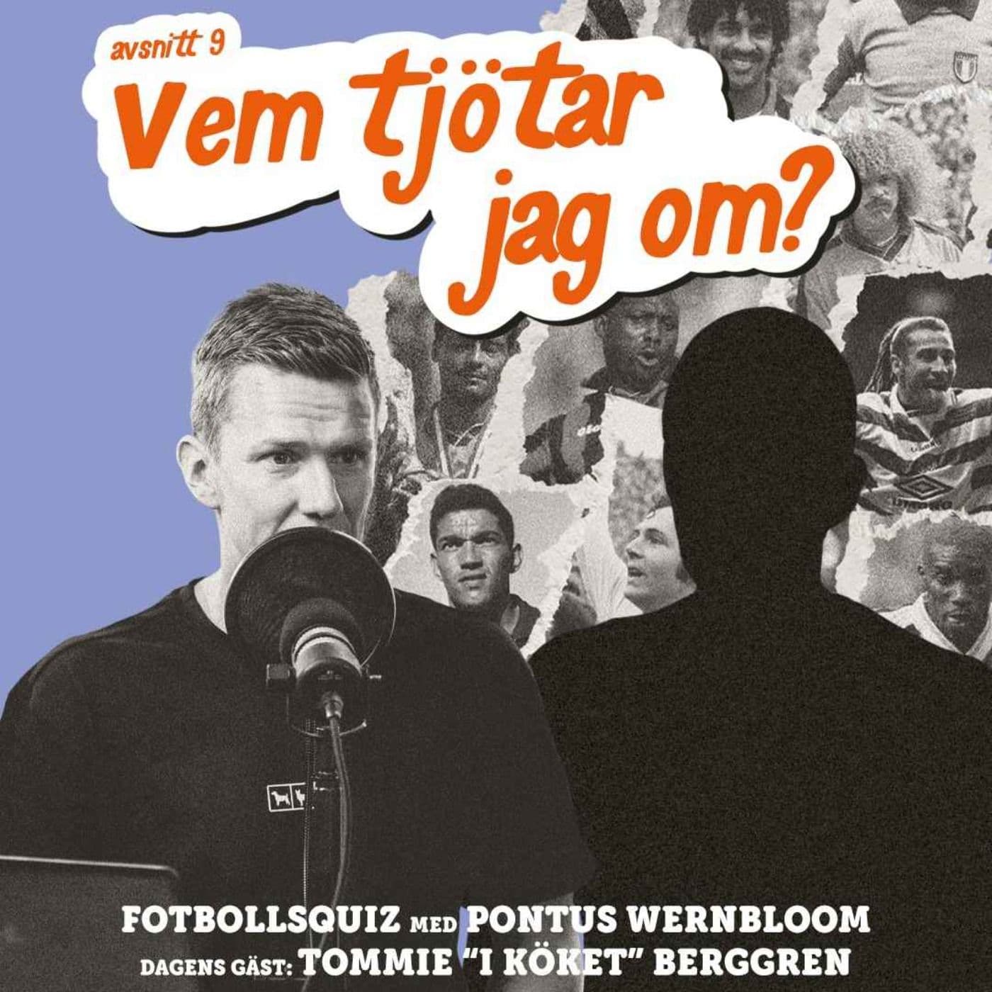"Vem tjötar jag om" - Tommie "I köket" Berggren artwork