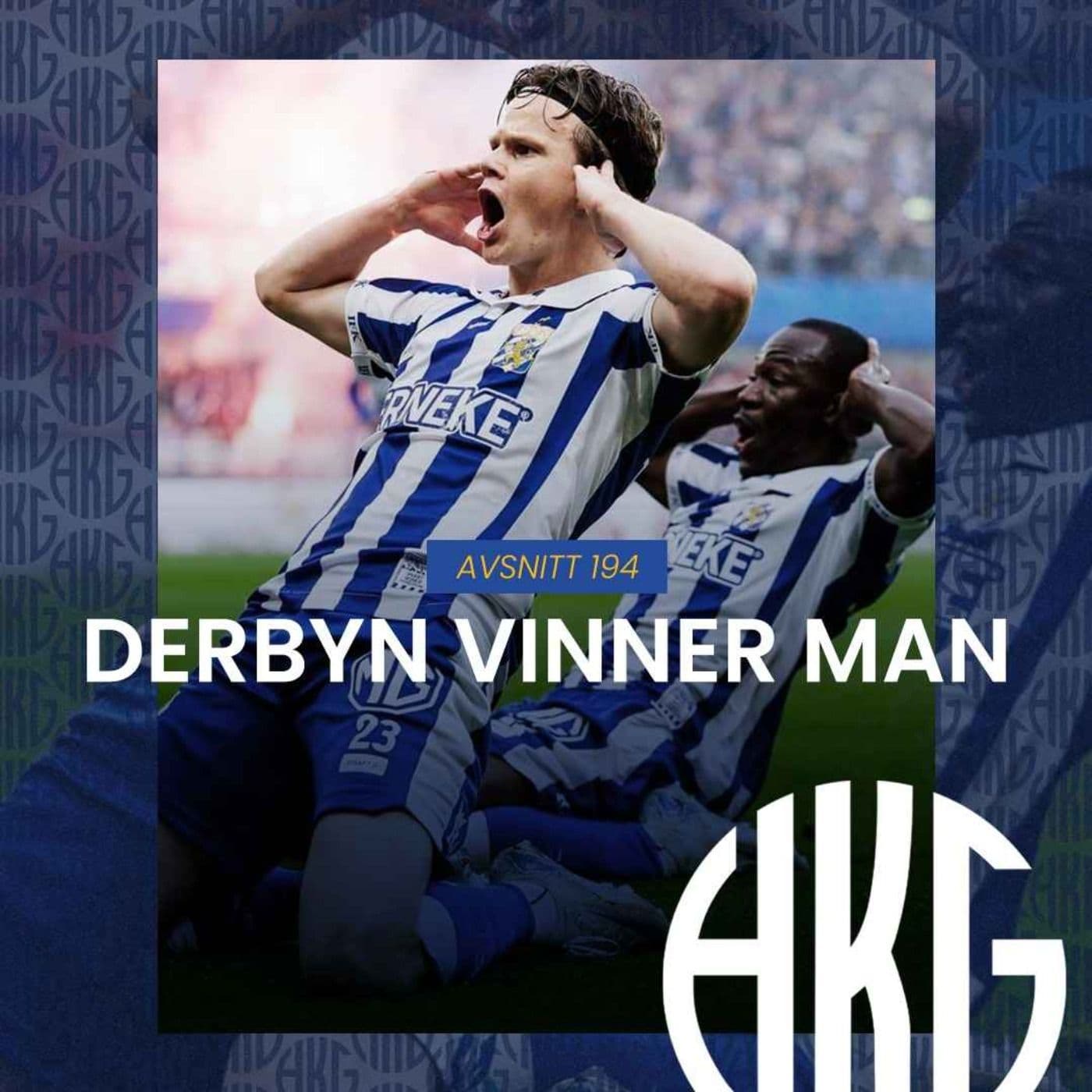 Derbyn vinner man artwork