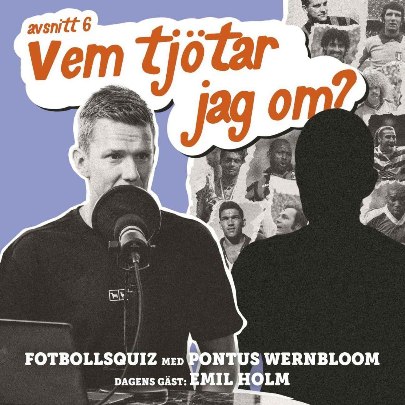 ”Vem tjötar jag om” - Emil Holm artwork