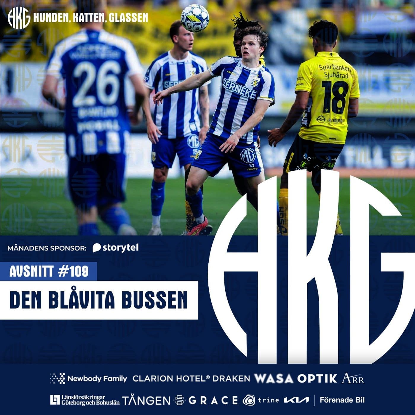 Den blåvita bussen artwork