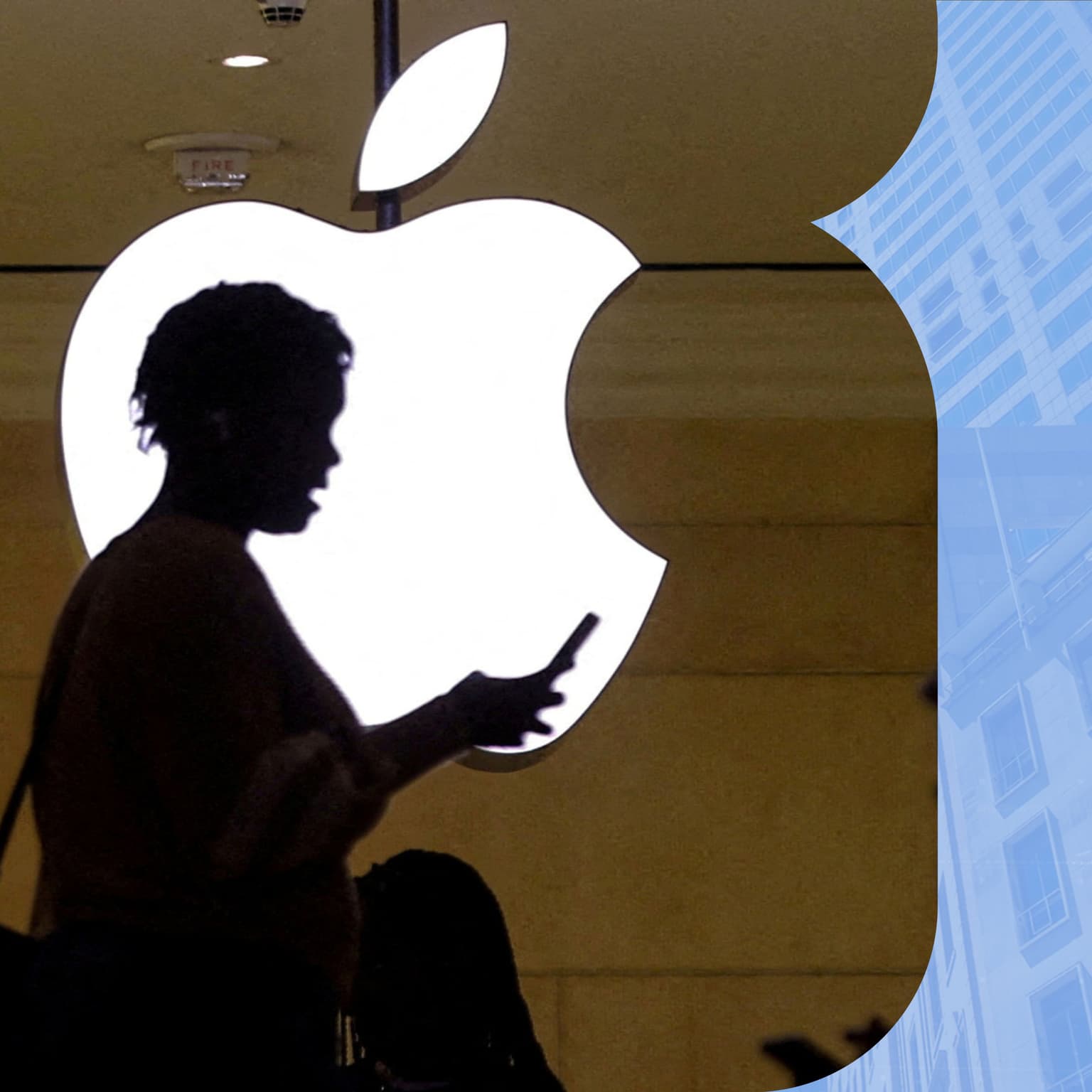 Apple's AI-hesitancy artwork