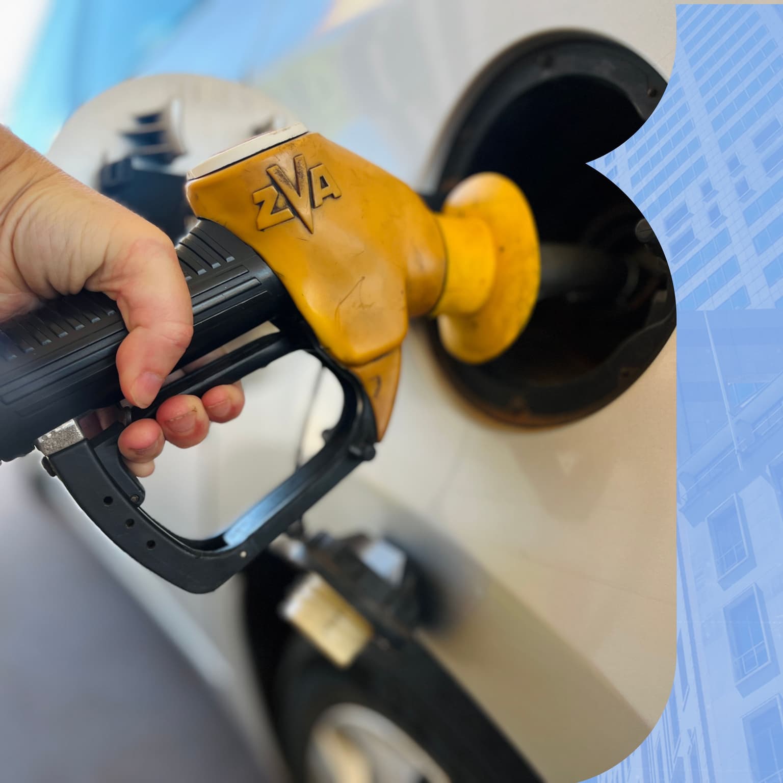 The 'retail politics' of fuel artwork