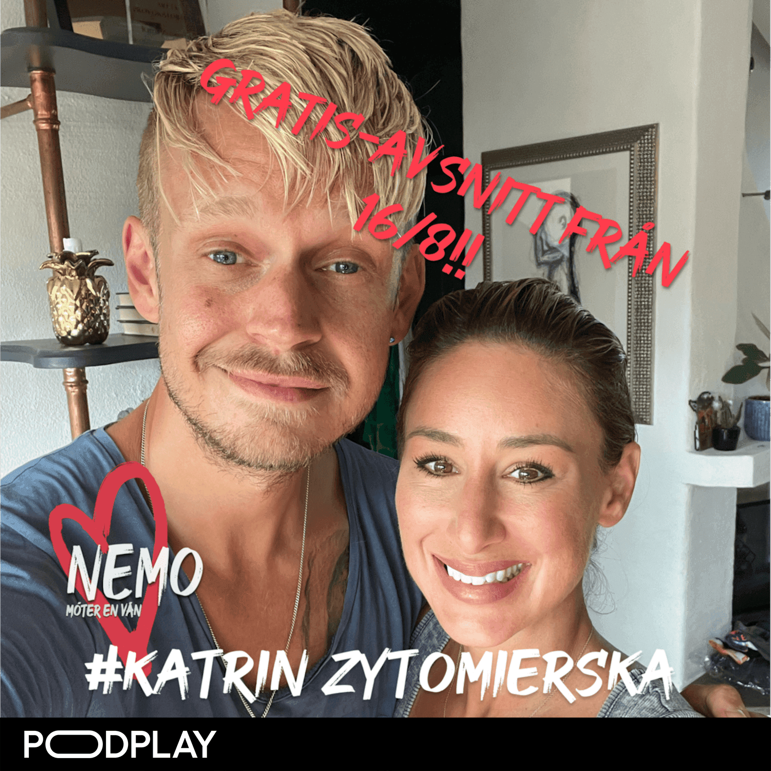 GRATIS-AVSNITT från 16/8: Katrin Zytomierska! artwork