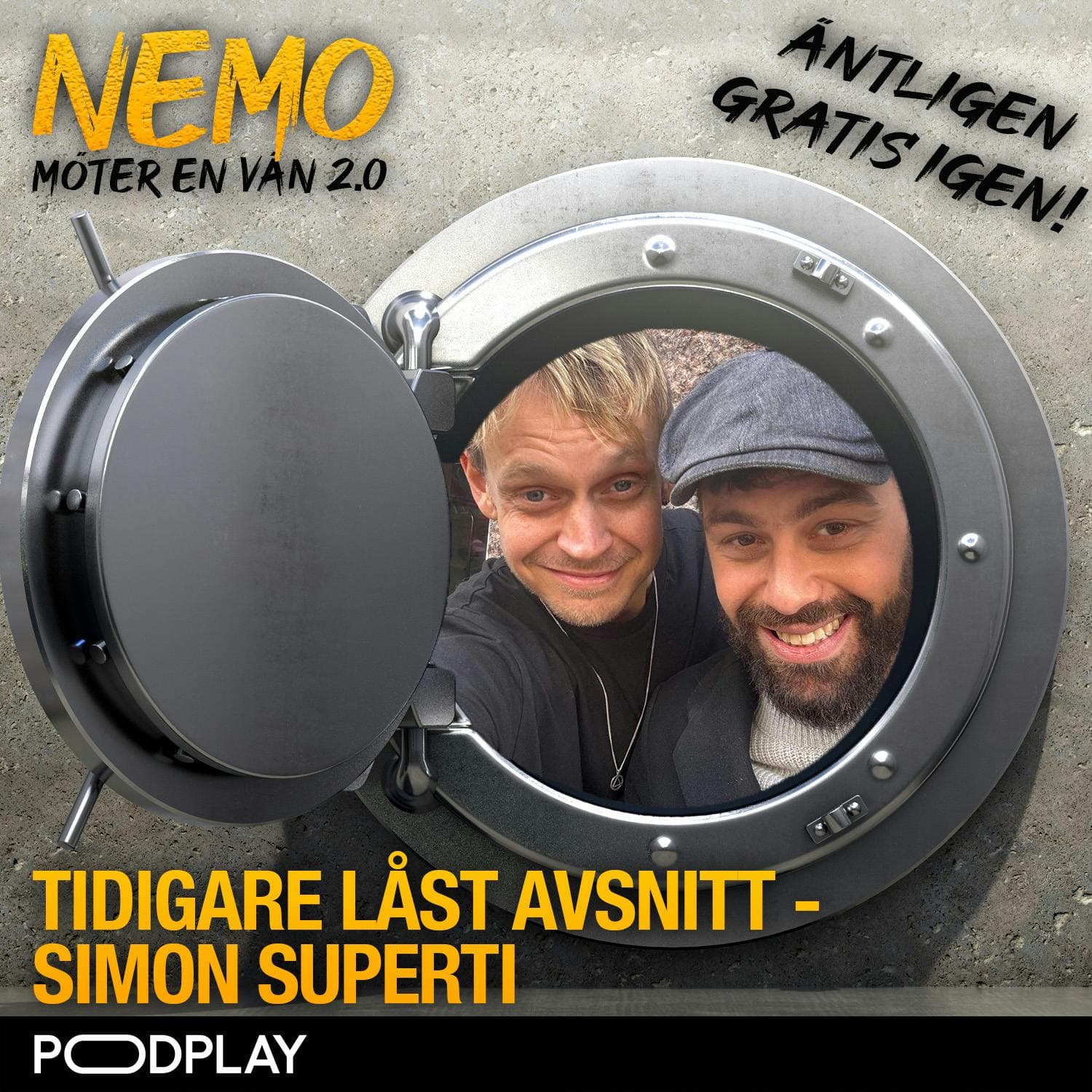 Tidigare låst avsnitt – Simon Superti artwork