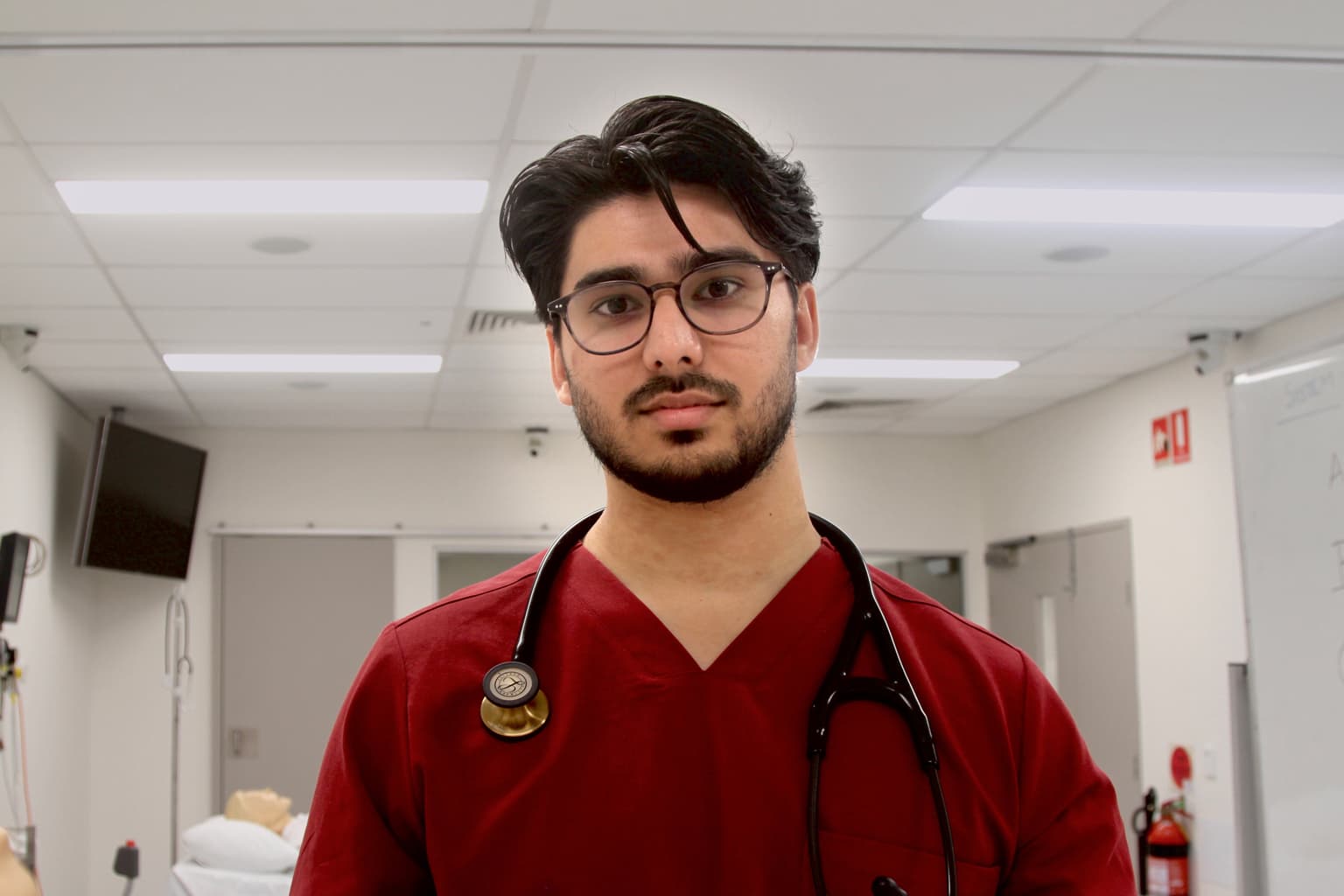 An aspiring doctor from the 'burbs takes on medical schools for elitism artwork