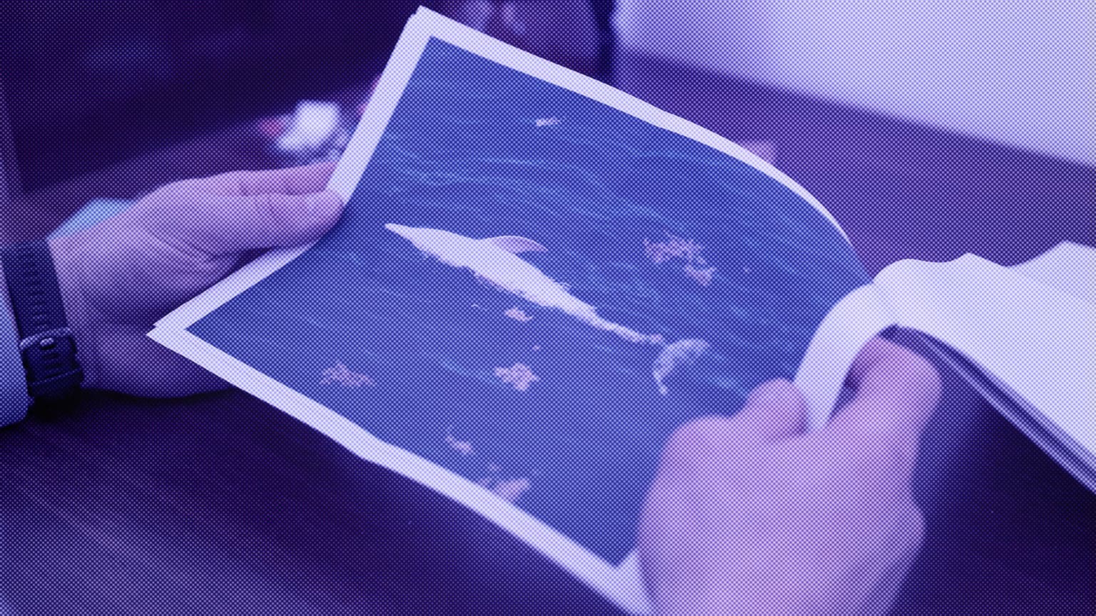 The whistleblower who believed his employer was covering up an oil spill artwork