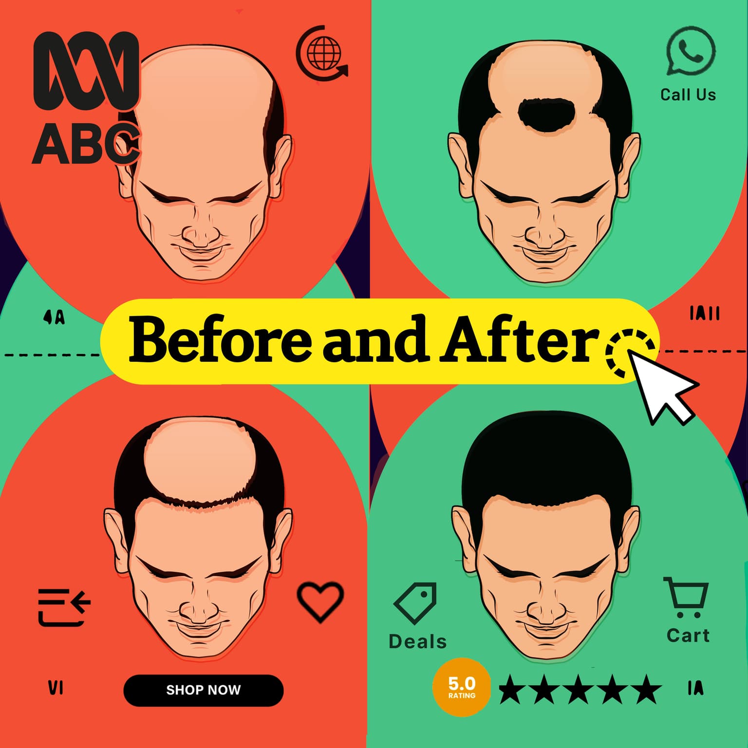 01 Before and After | The cost of keeping your hair artwork