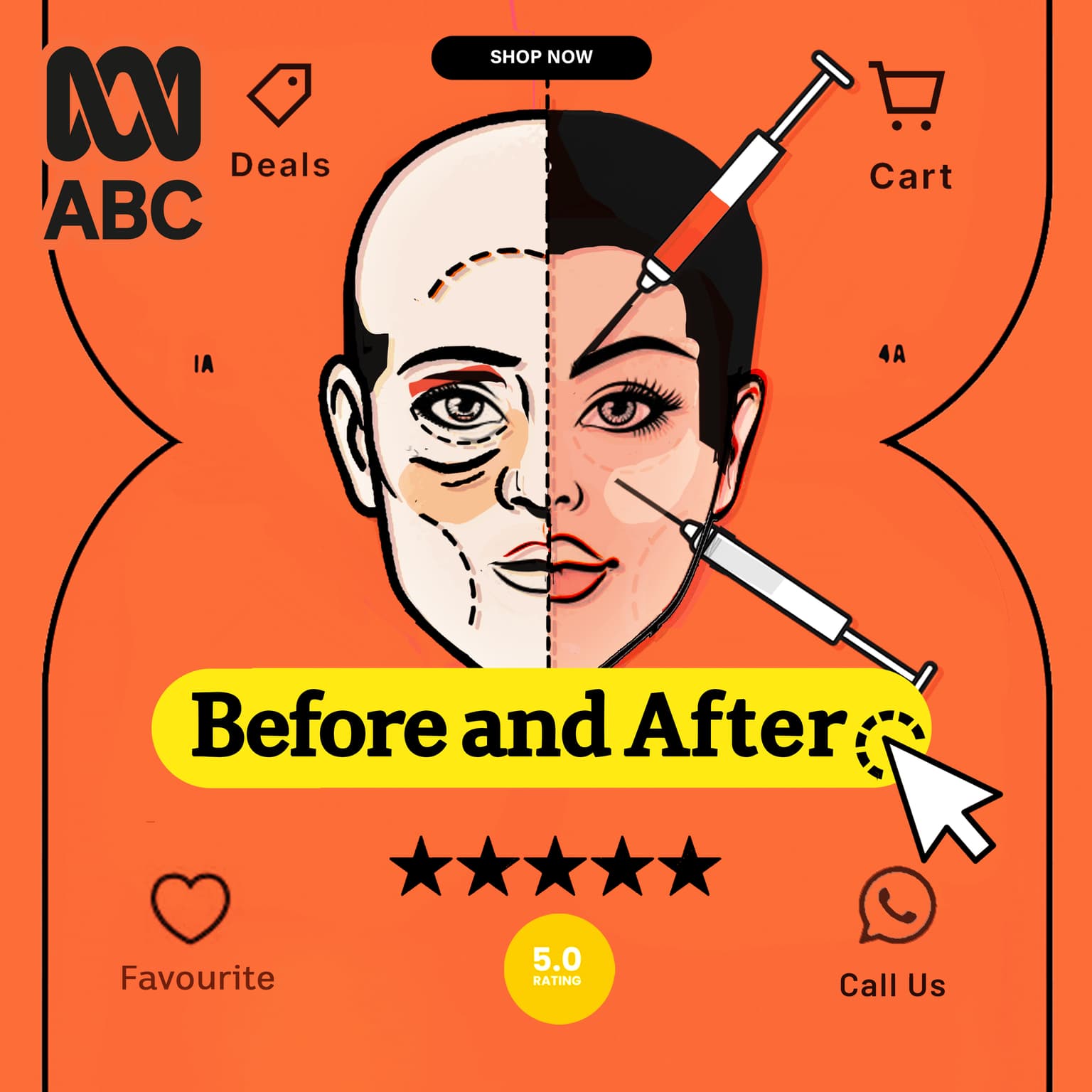 Introducing... Before and After artwork
