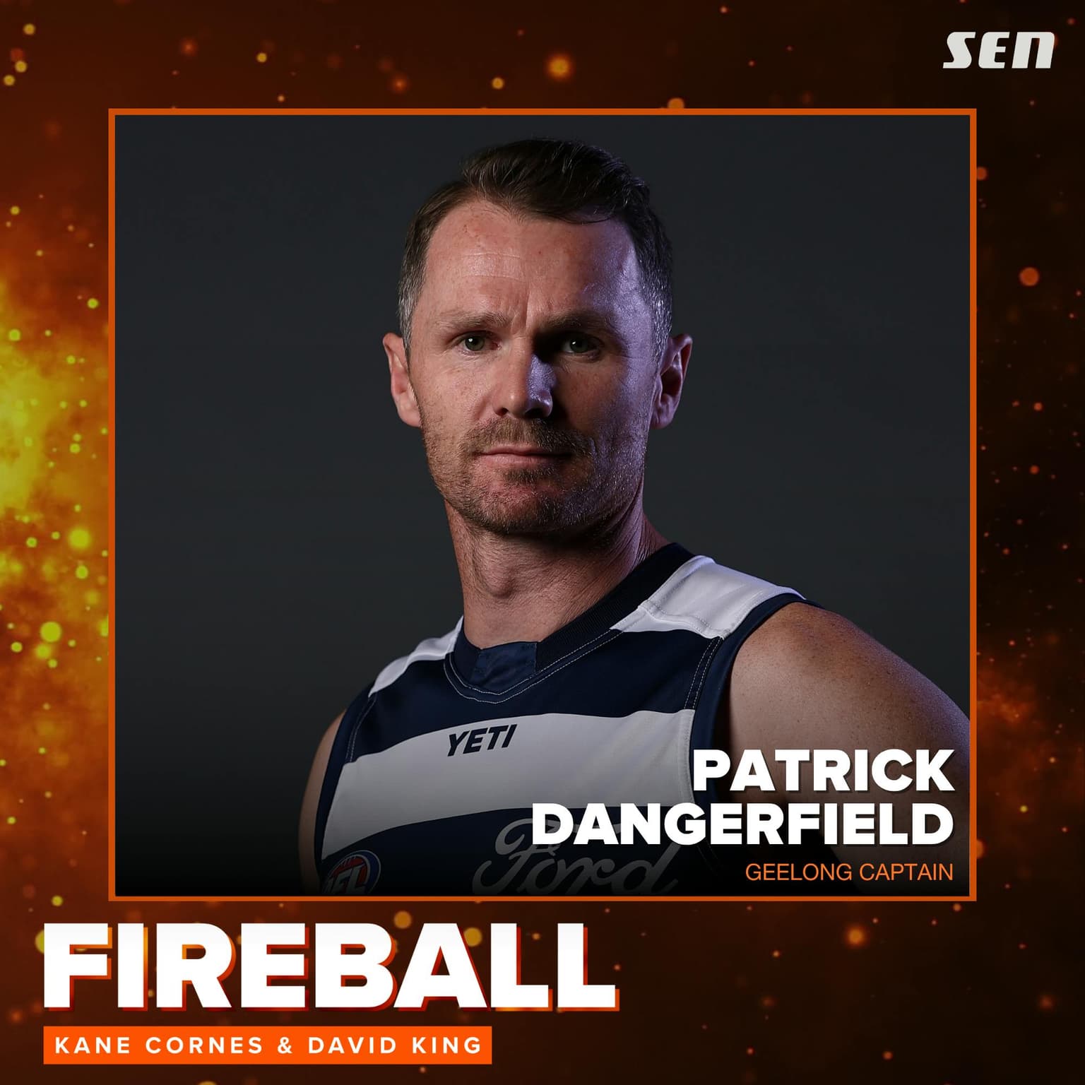 Geelong captain Patrick Dangerfield (25.05.26) artwork