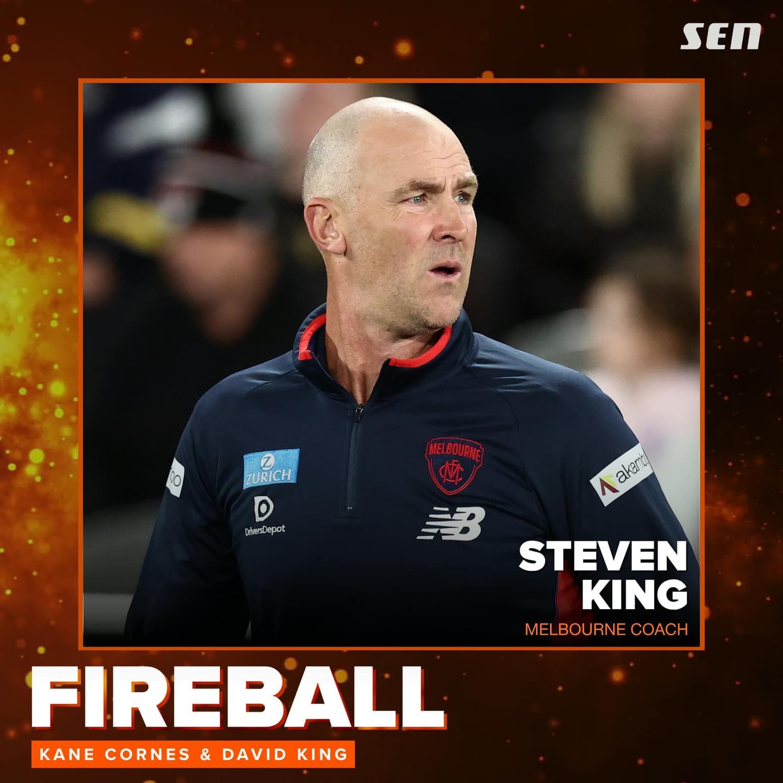 Melbourne coach Steven King (11.05.26) artwork