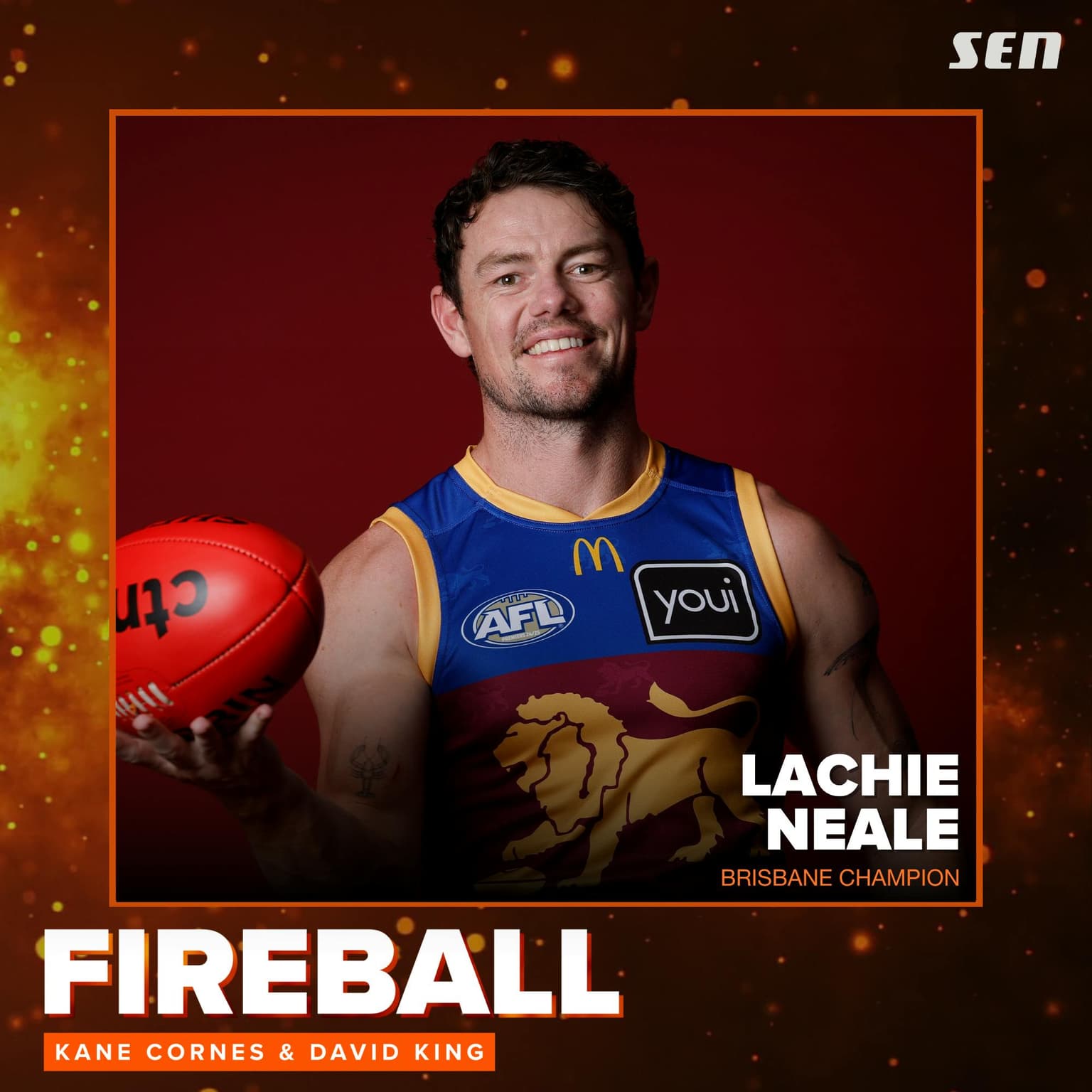 Brisbane champion Lachie Neale (17.04.26) artwork