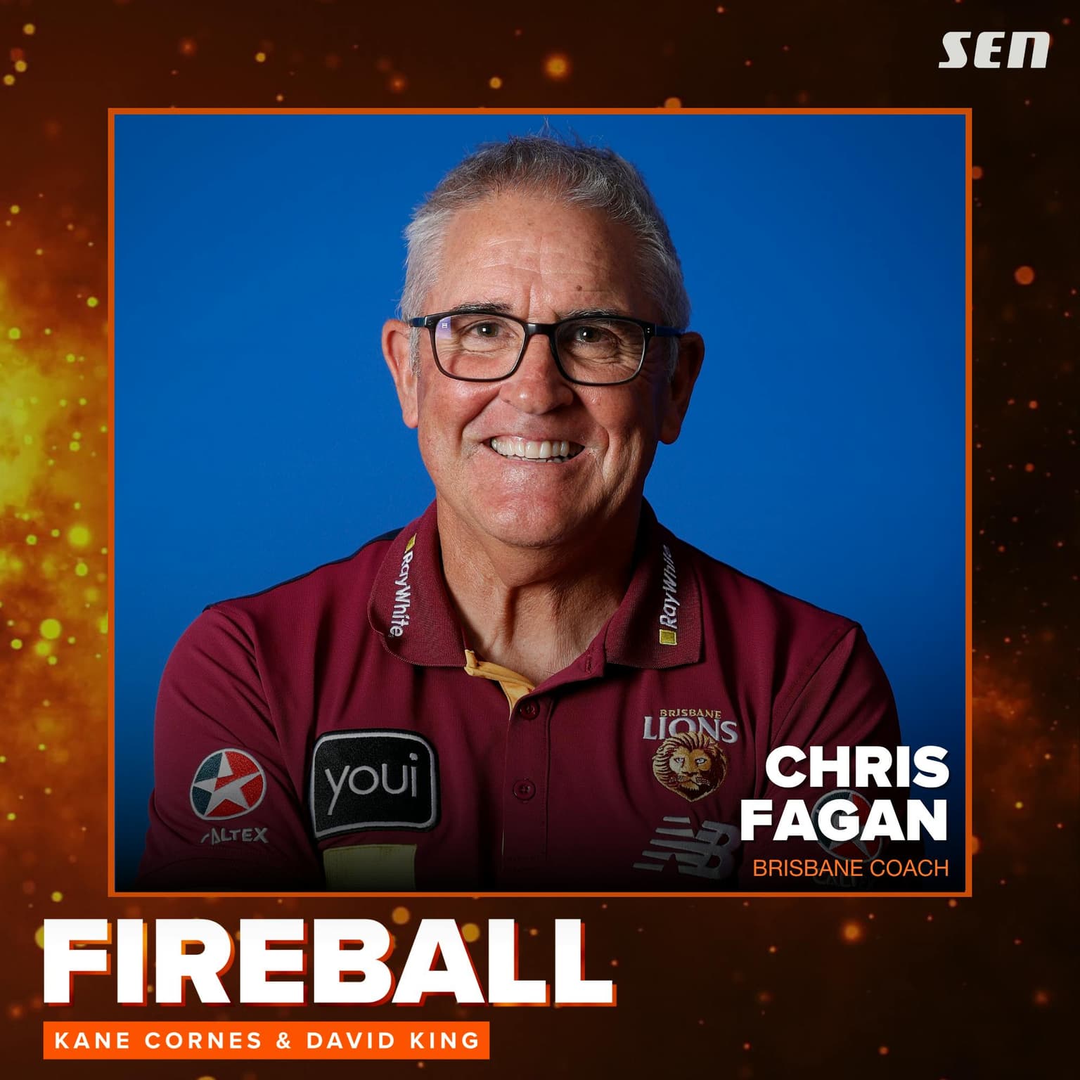 Brisbane coach Chris Fagan (27.04.26) artwork