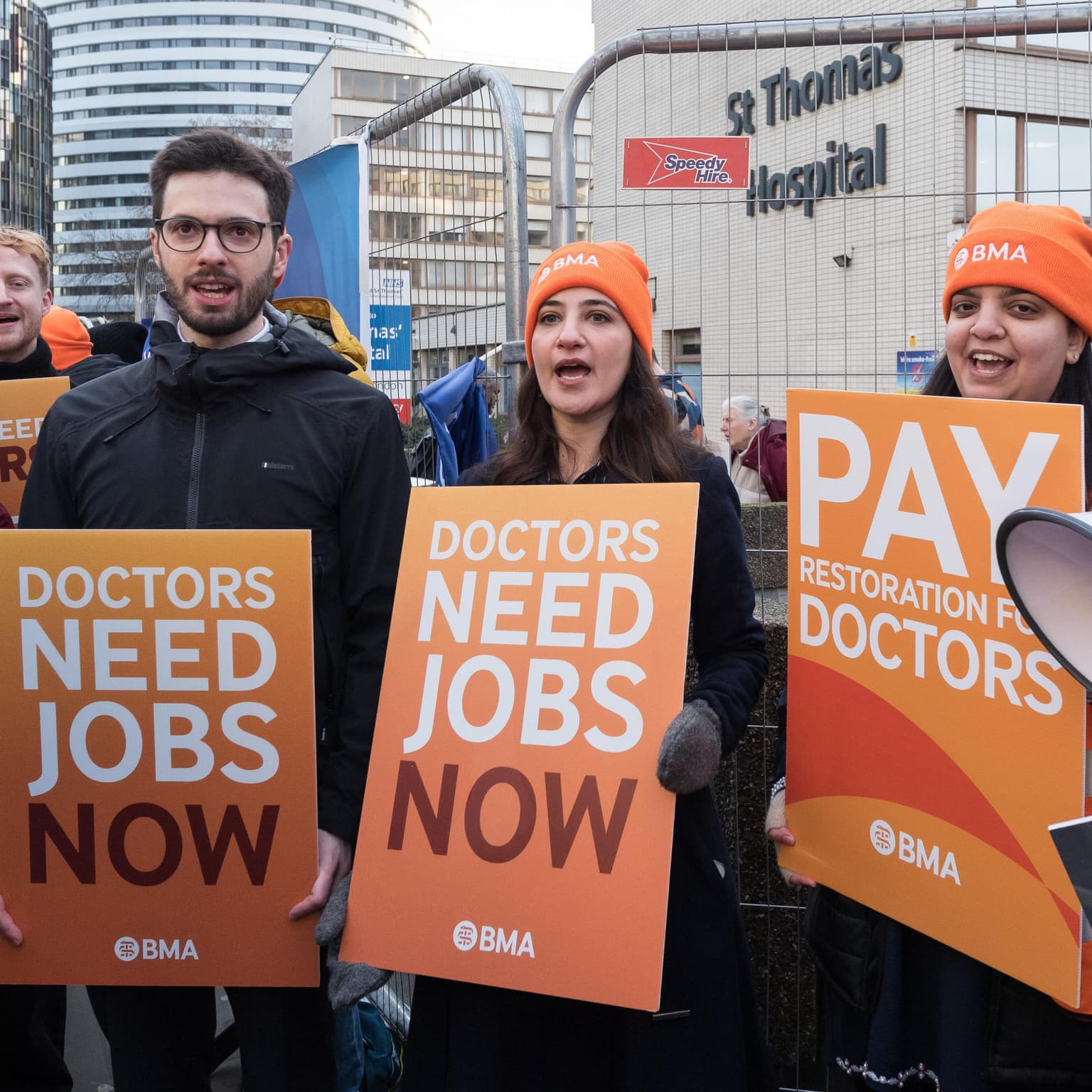 Doctors strike again amid flu crisis – The Latest artwork