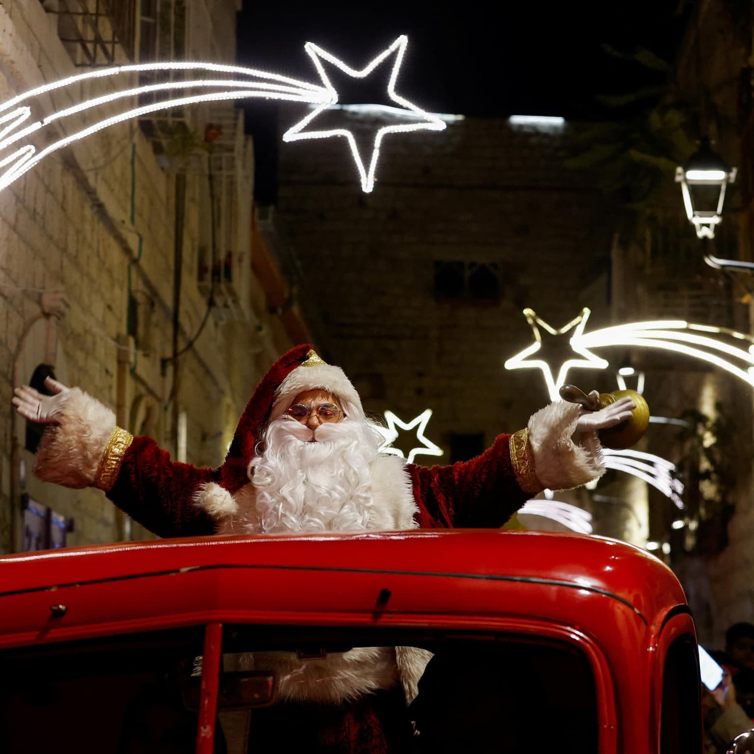 Why Bethlehem is celebrating Christmas again artwork