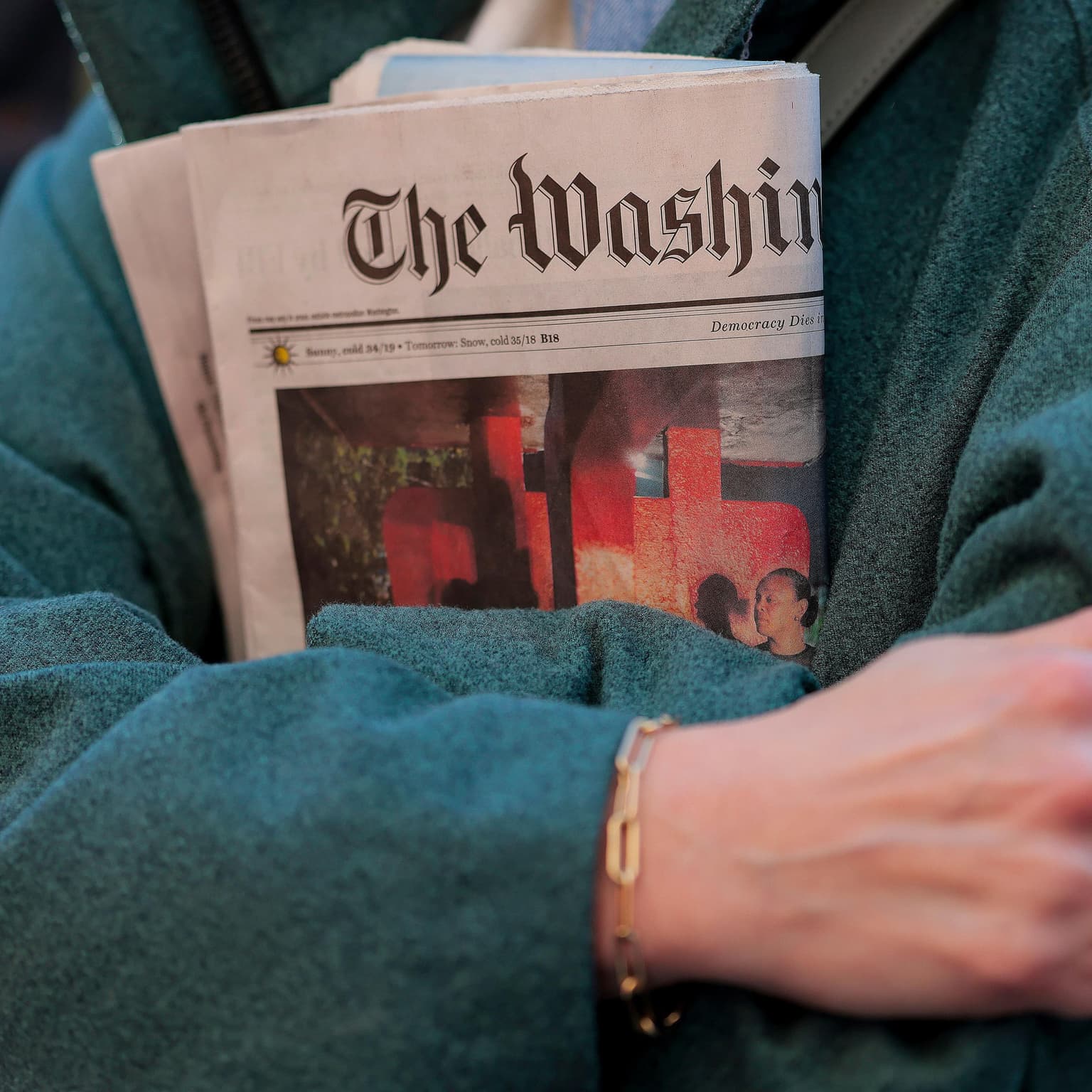 Why Jeff Bezos gutted the Washington Post artwork