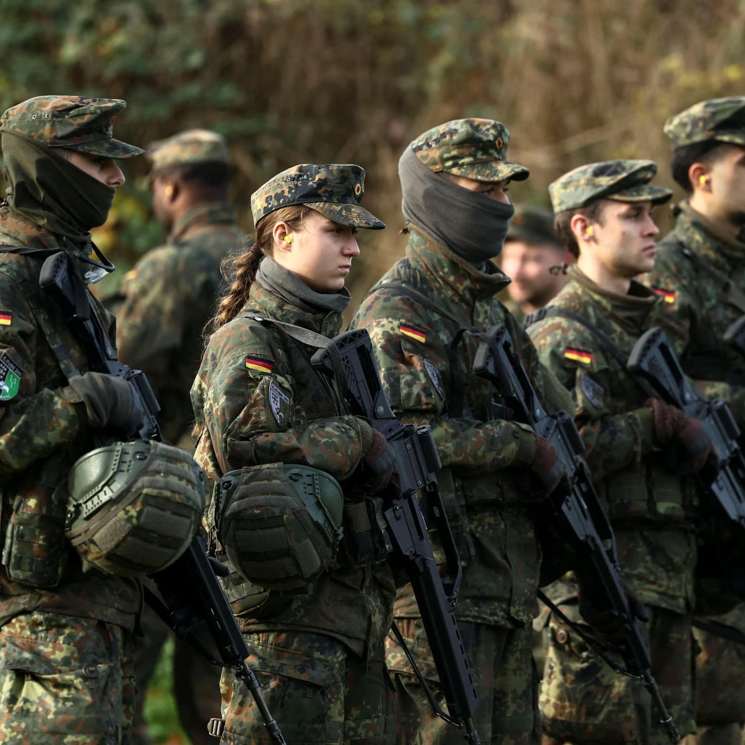 Why Germany is racing to rebuild its army artwork