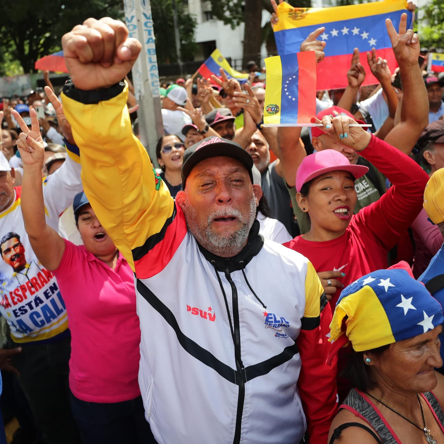 On the ground in Venezuela after Trump’s ‘operation’ artwork