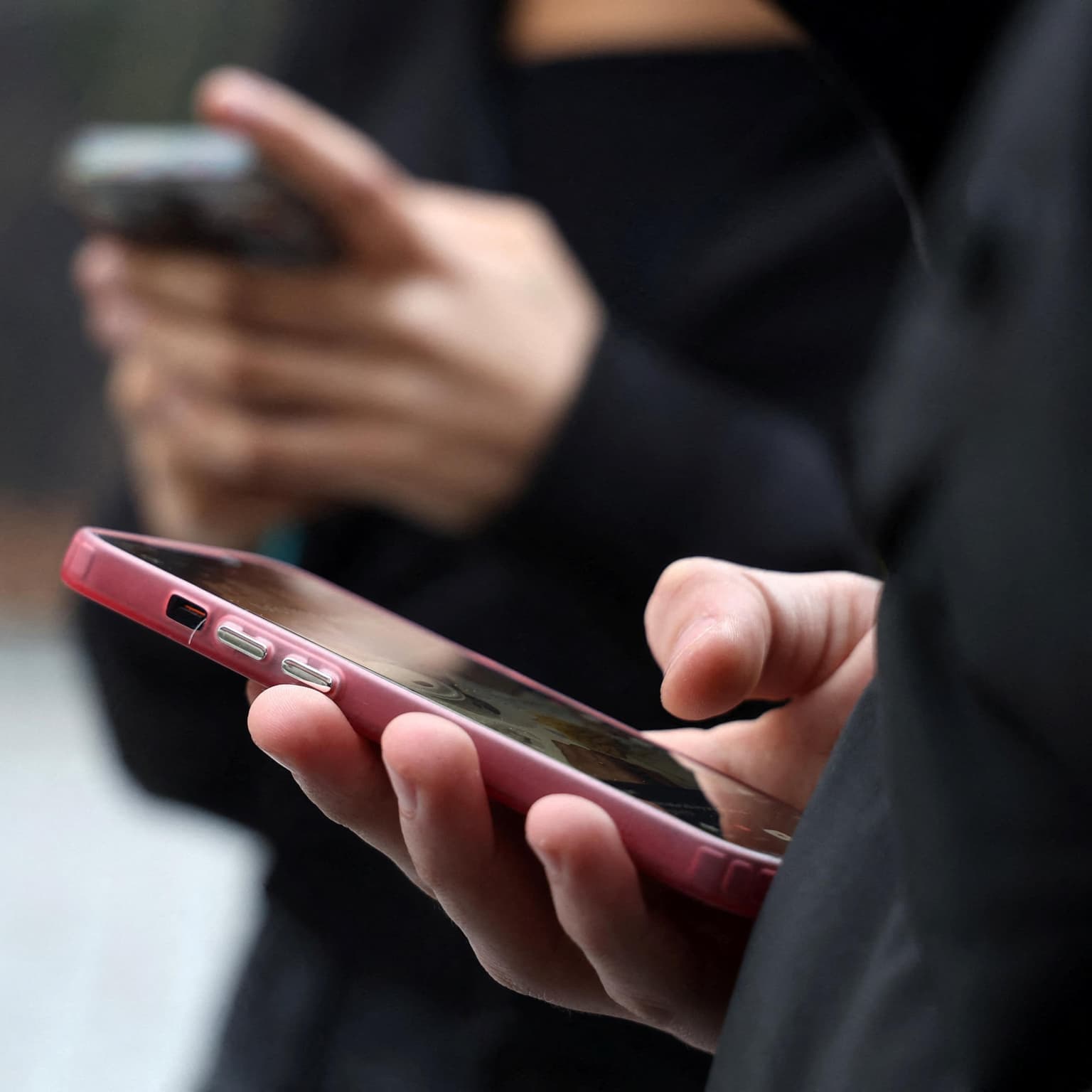 What teenagers really see on their phones artwork