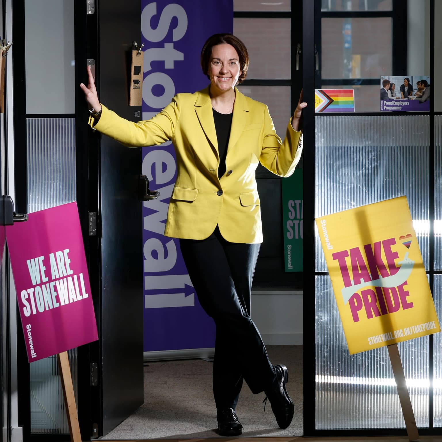 Stonewall’s new chair on trans rights, JK Rowling and the future of the LGBTQ+ movement artwork