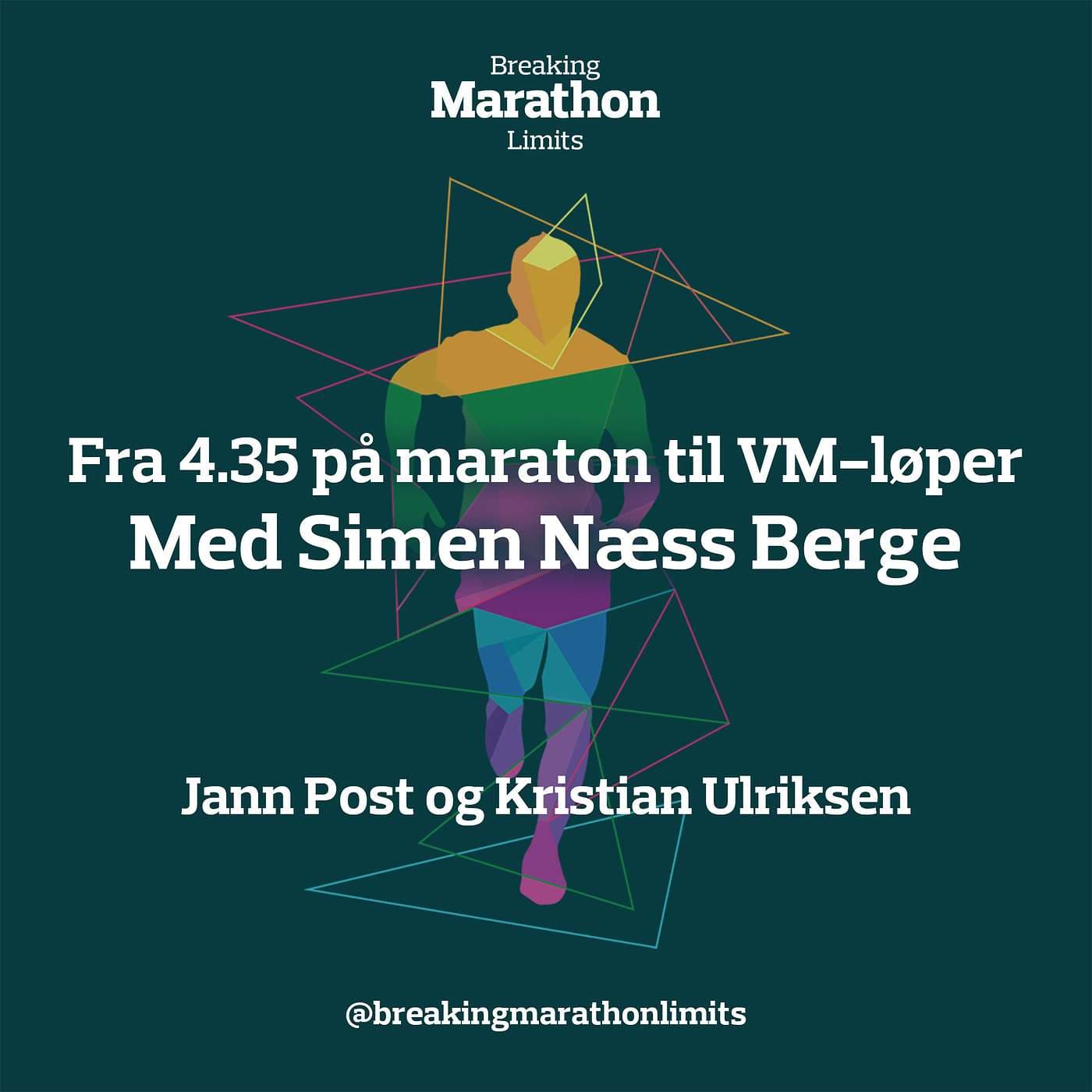 Fra 4.35 på maraton til VM-løper | Simen Næss Berge artwork