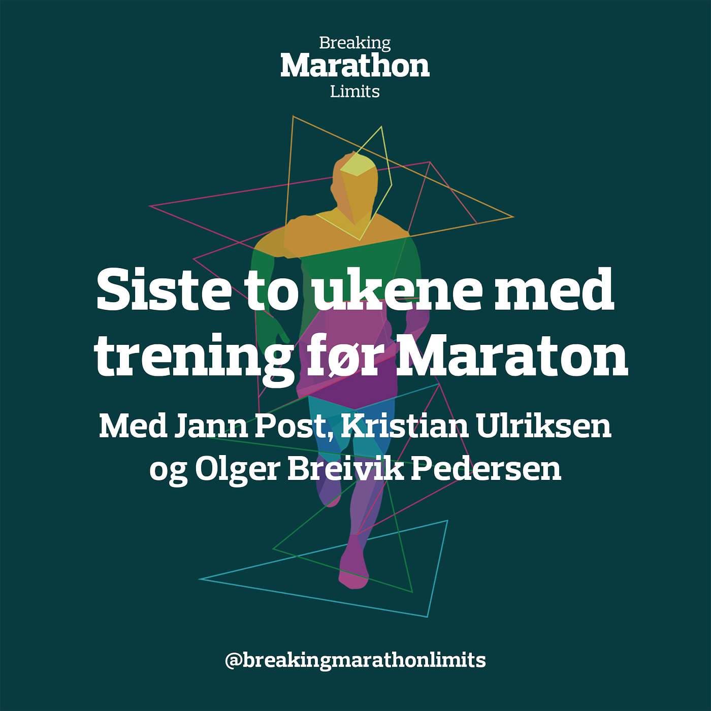 Siste to ukene med trening før maraton artwork