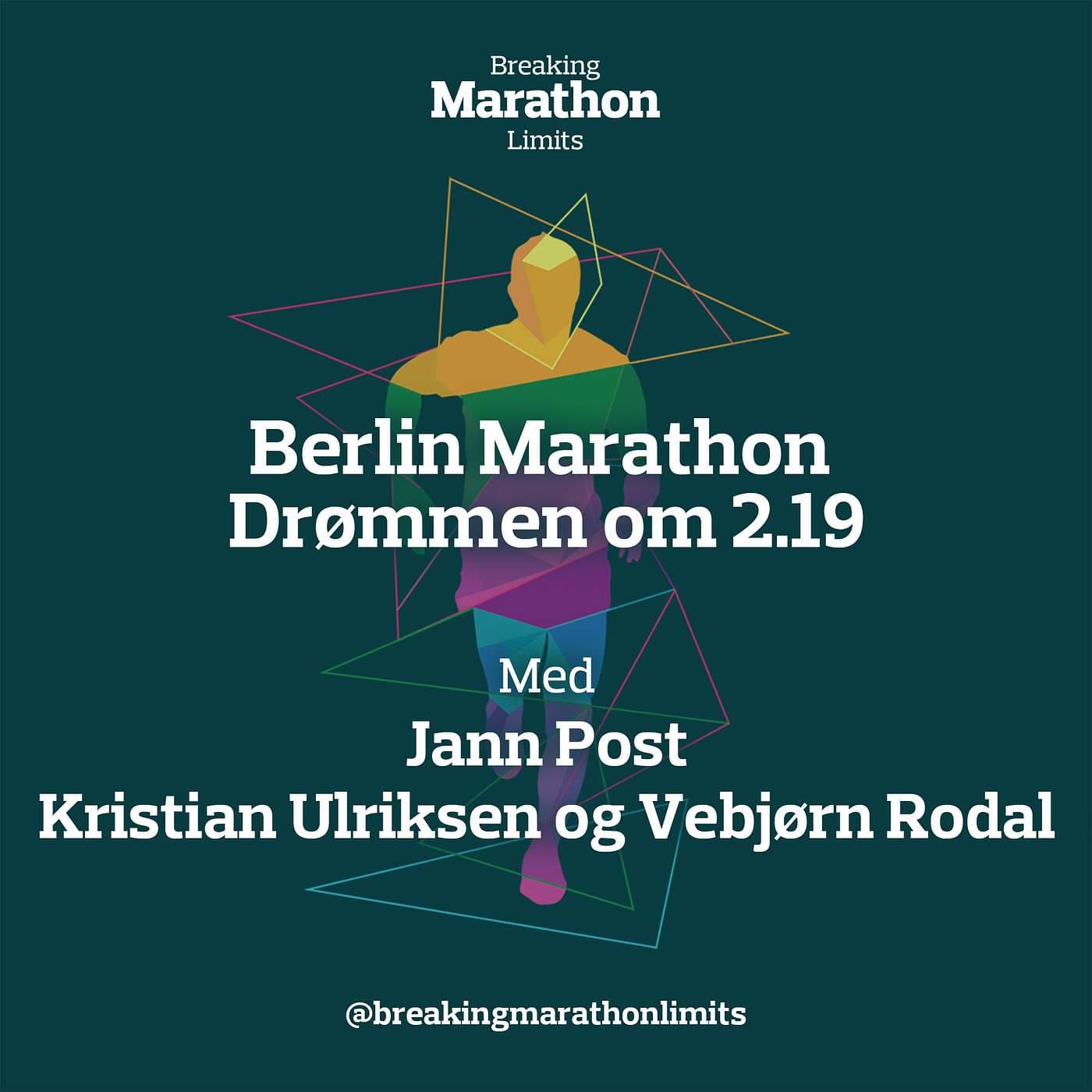 Berlin Marathon - Drømmen og 2.19 artwork
