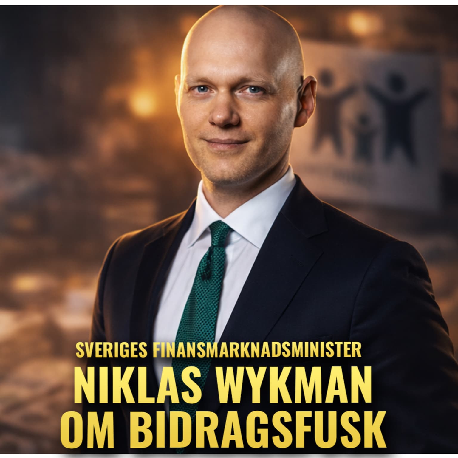 Finansmarknadsminister Niklas Wykman om pengatvätt och bidragsfusk artwork