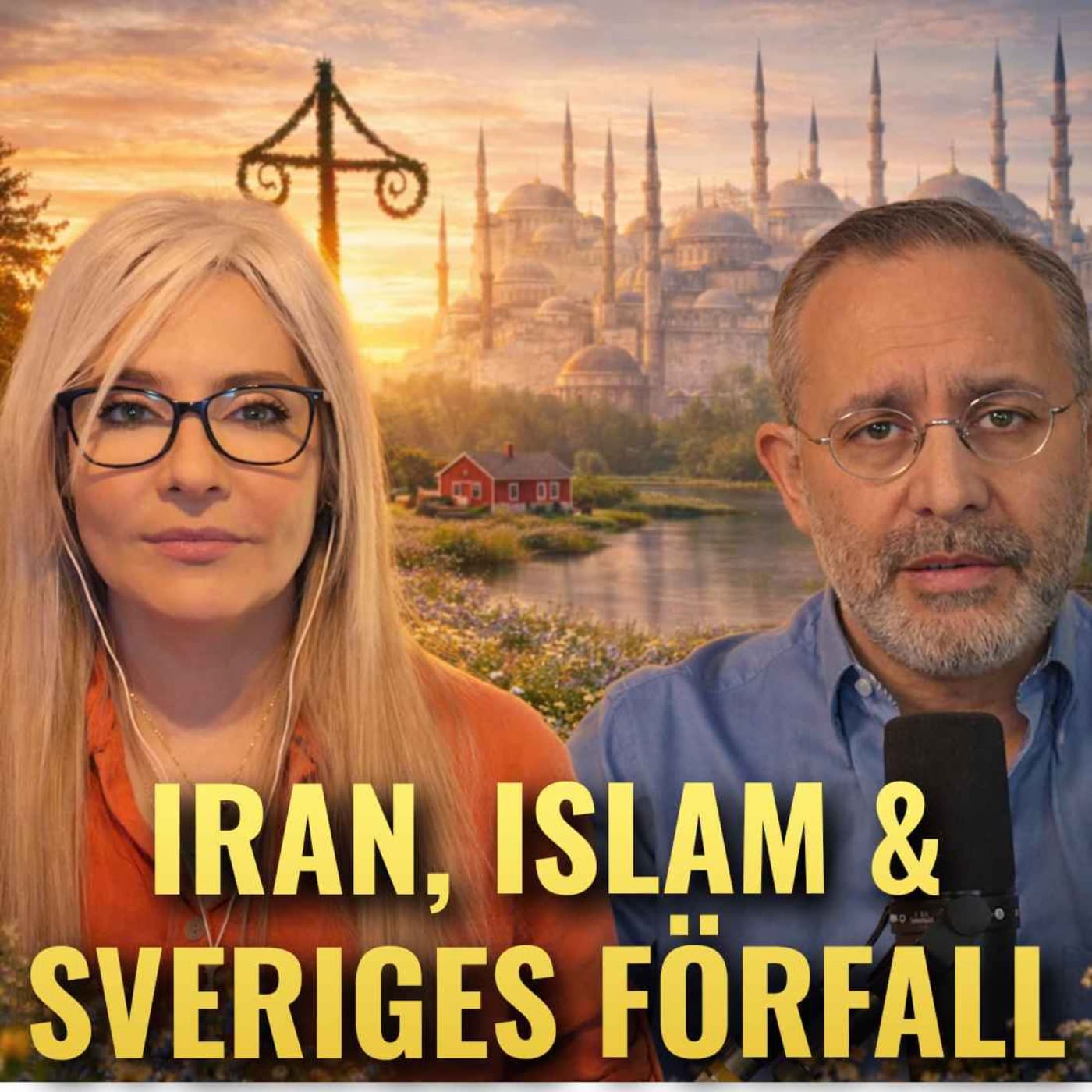 Islamiseringen i Sverige påminner om Iran före 1979, med Mojdeh Zandieh artwork