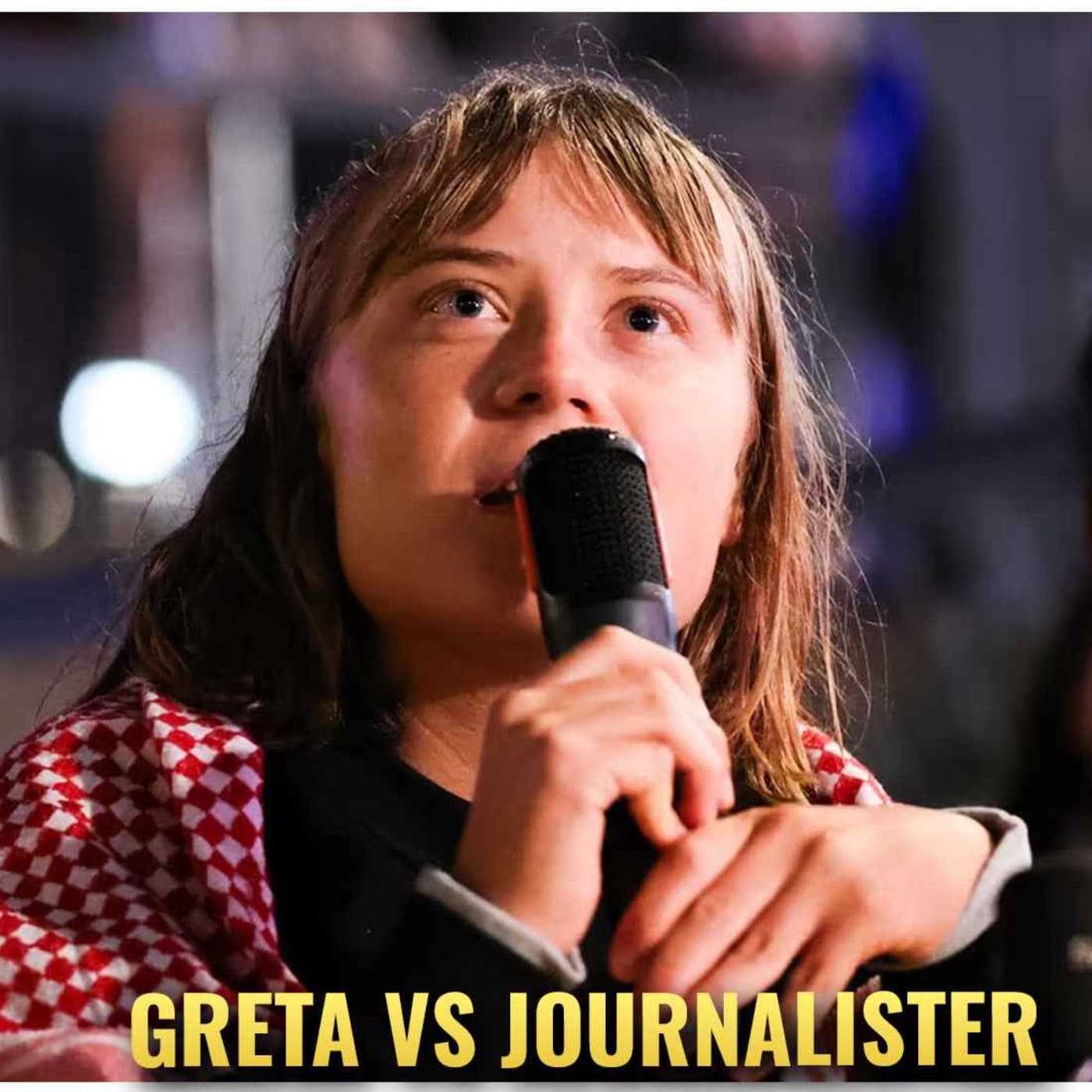 Greta hotar journalister - frågor på det? artwork