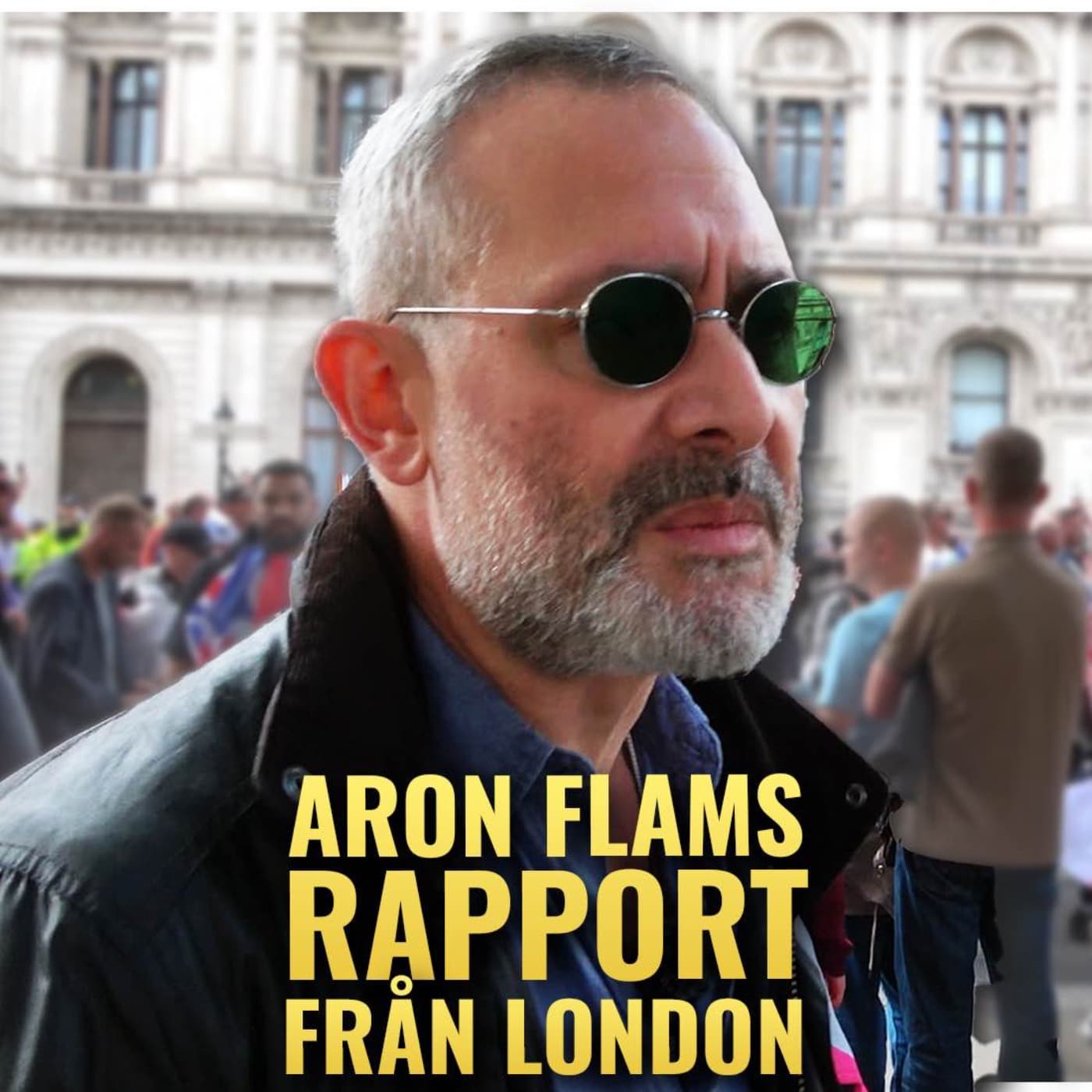 Demonstration för yttrandefrihet i London artwork