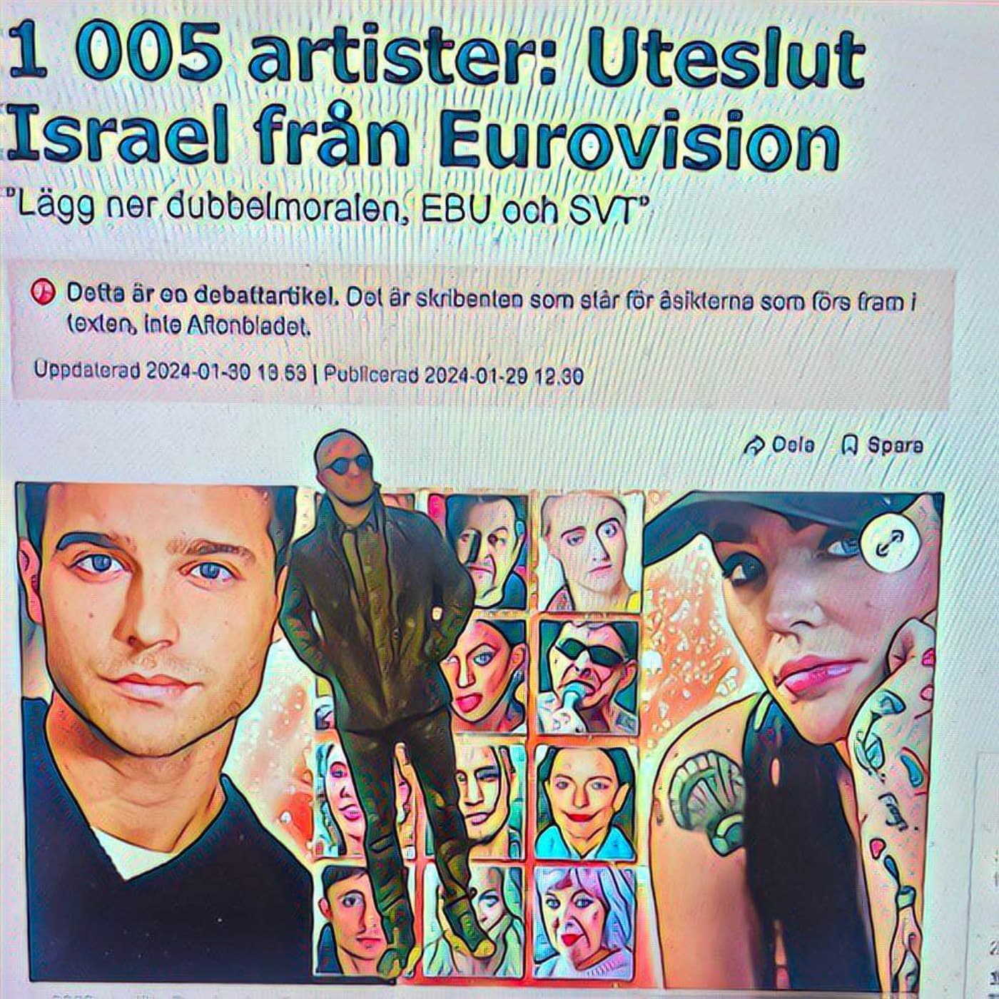 Artisternas villiga medlöperi artwork