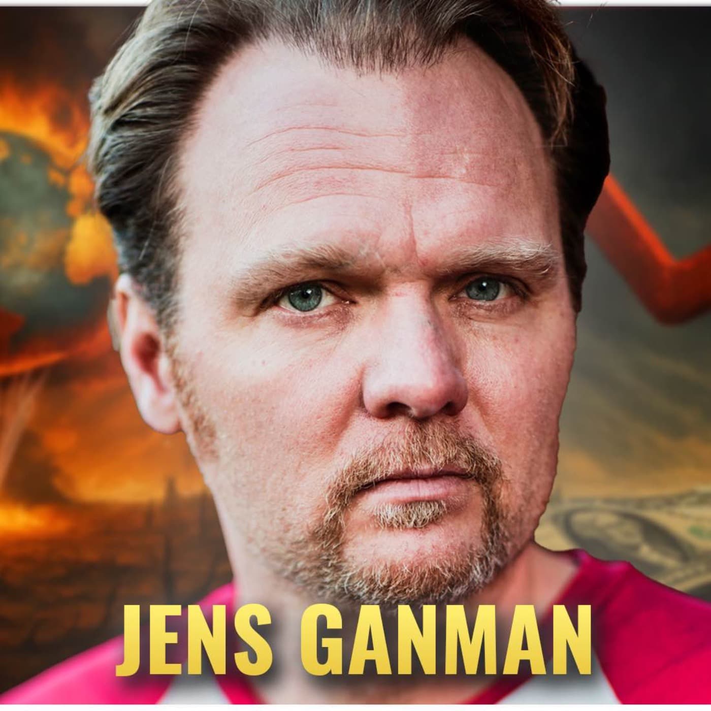Jens Ganmans klimatångest & Donald Trump artwork